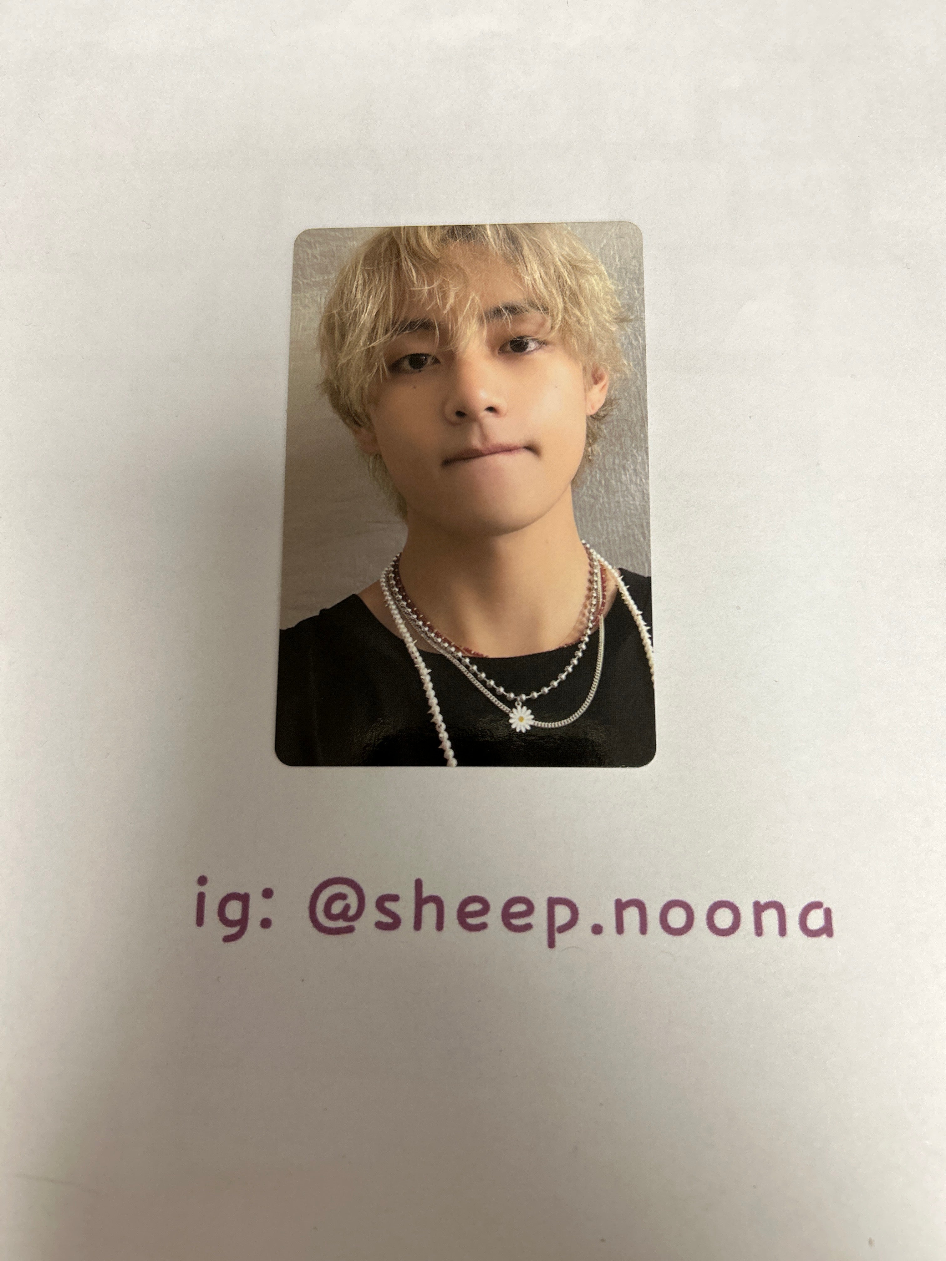 Photocards V BTS