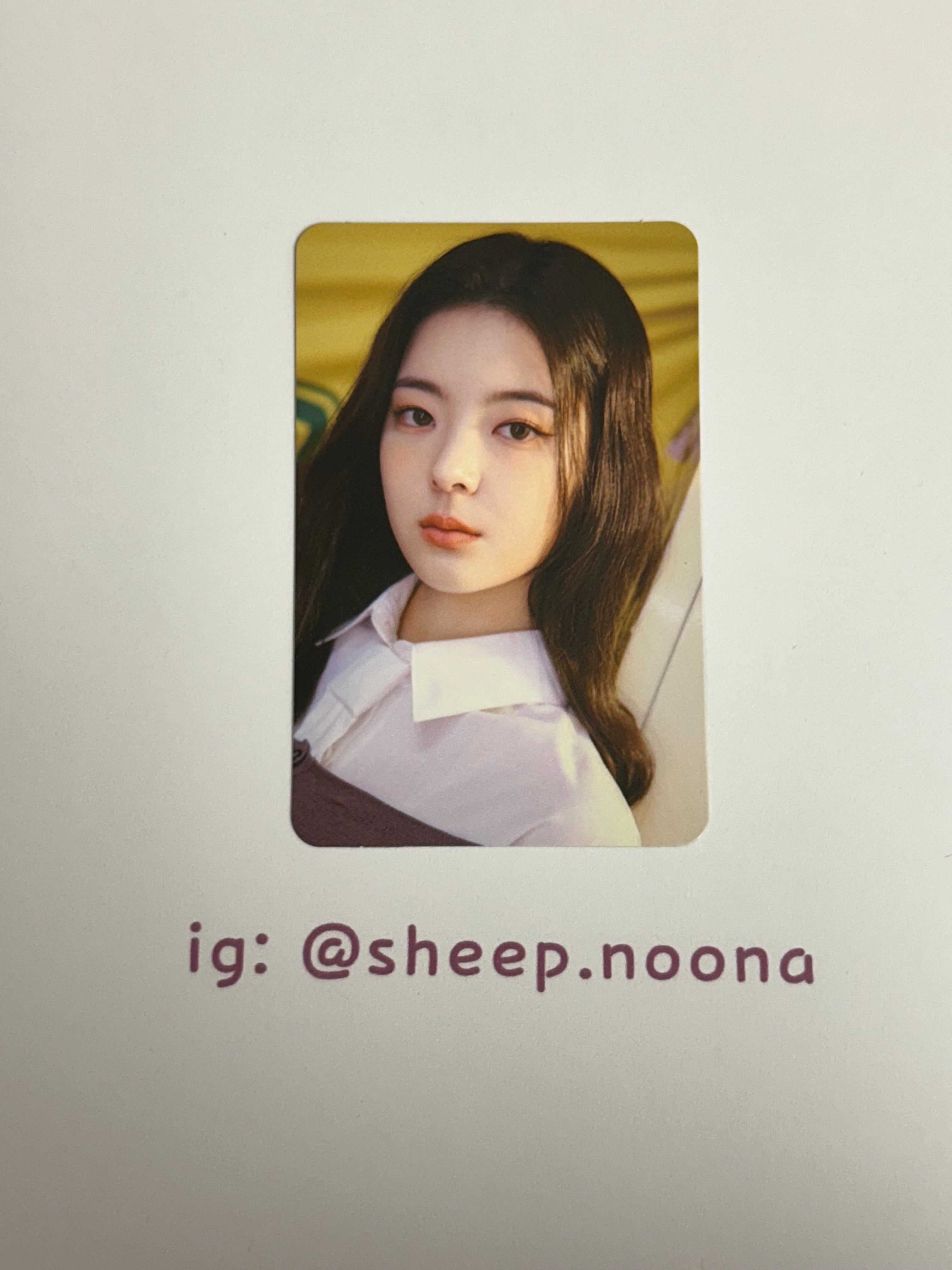 Photocards Lia Itzy