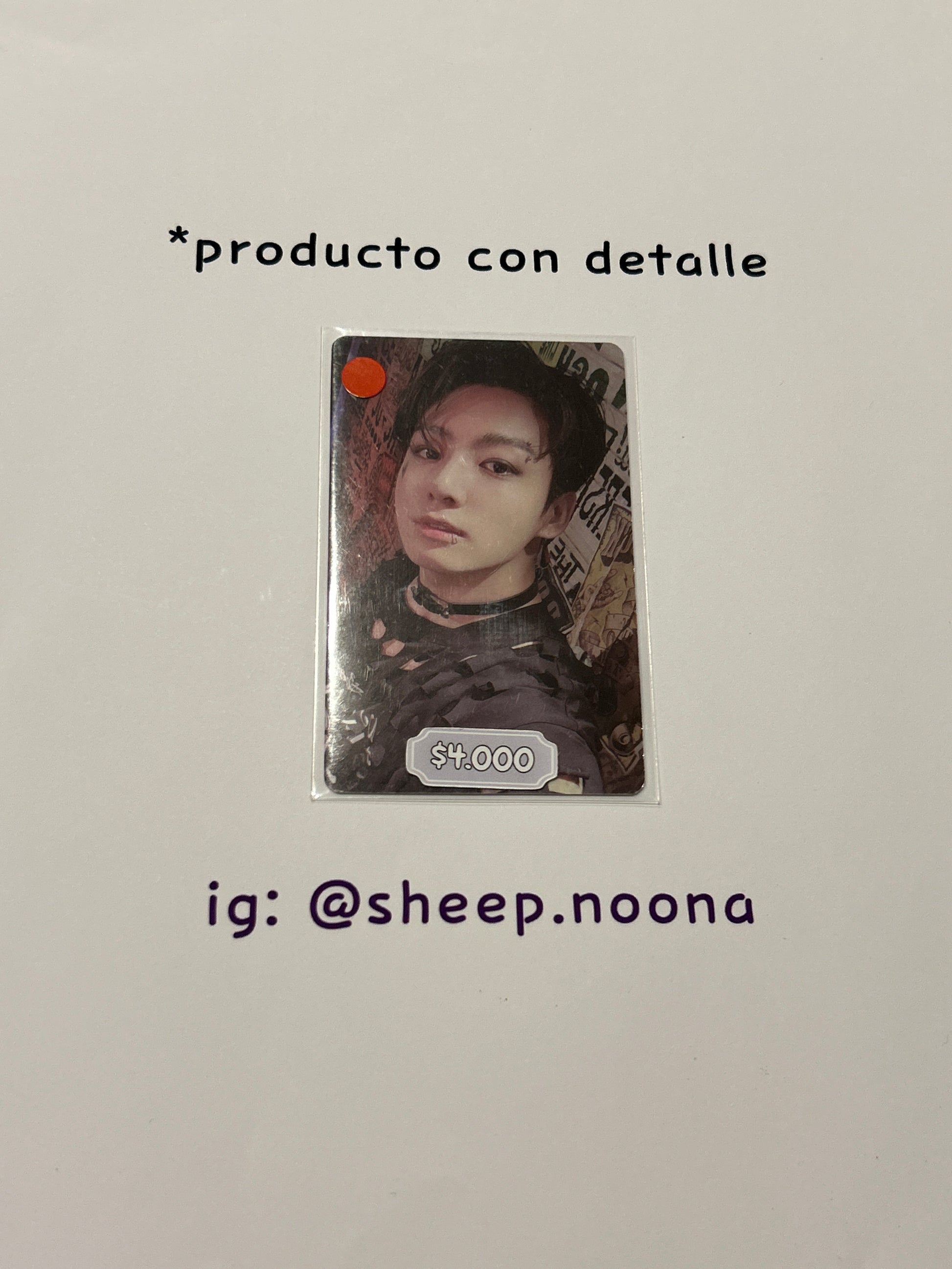 Photocards Jungkook BTS