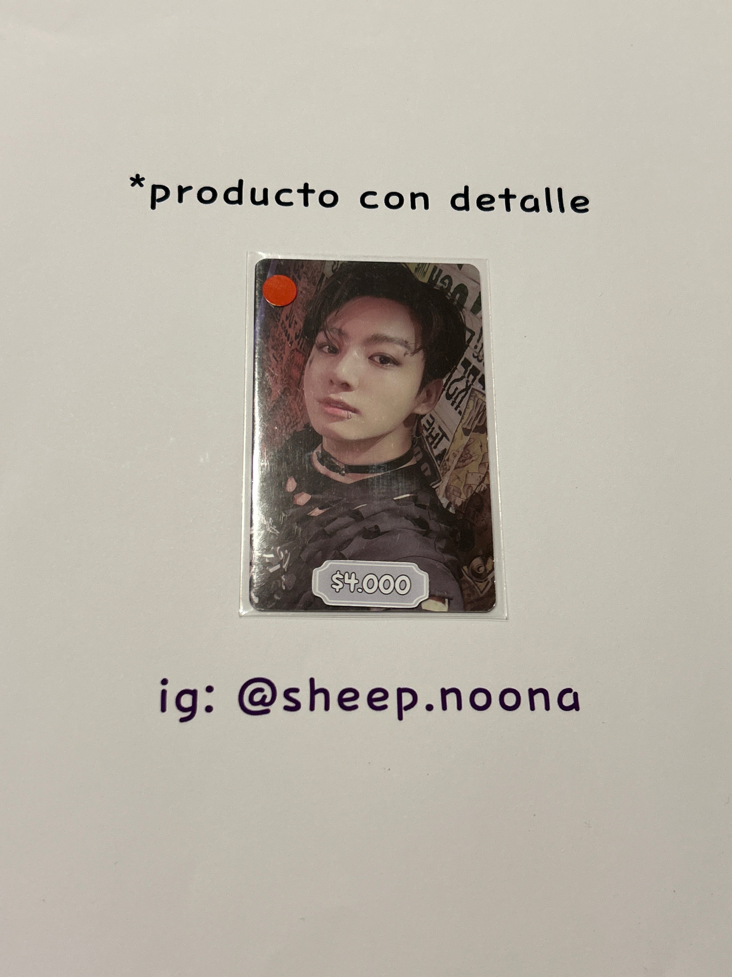 Photocards Jungkook BTS