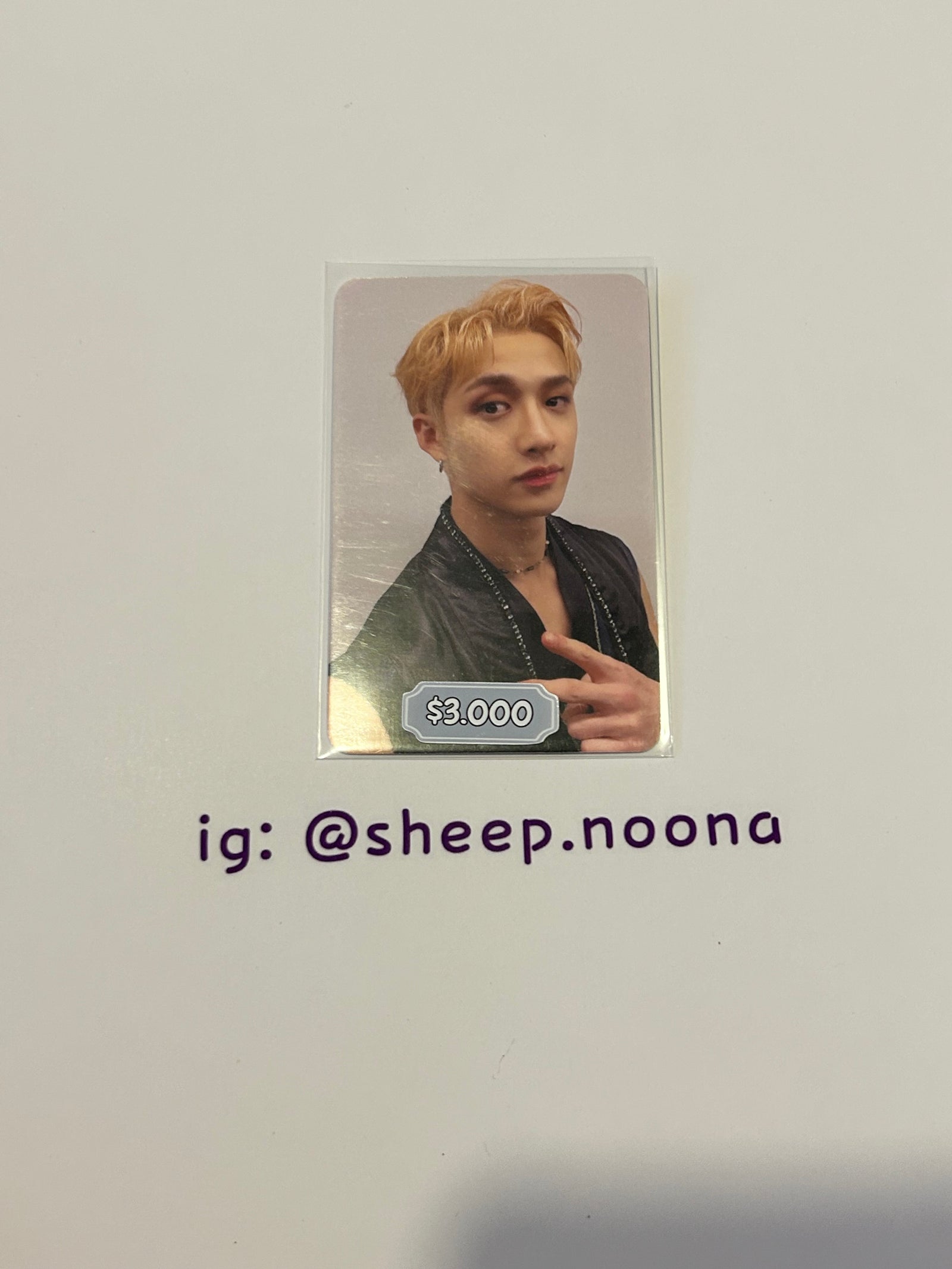 Photocards Bangchan SKZ
