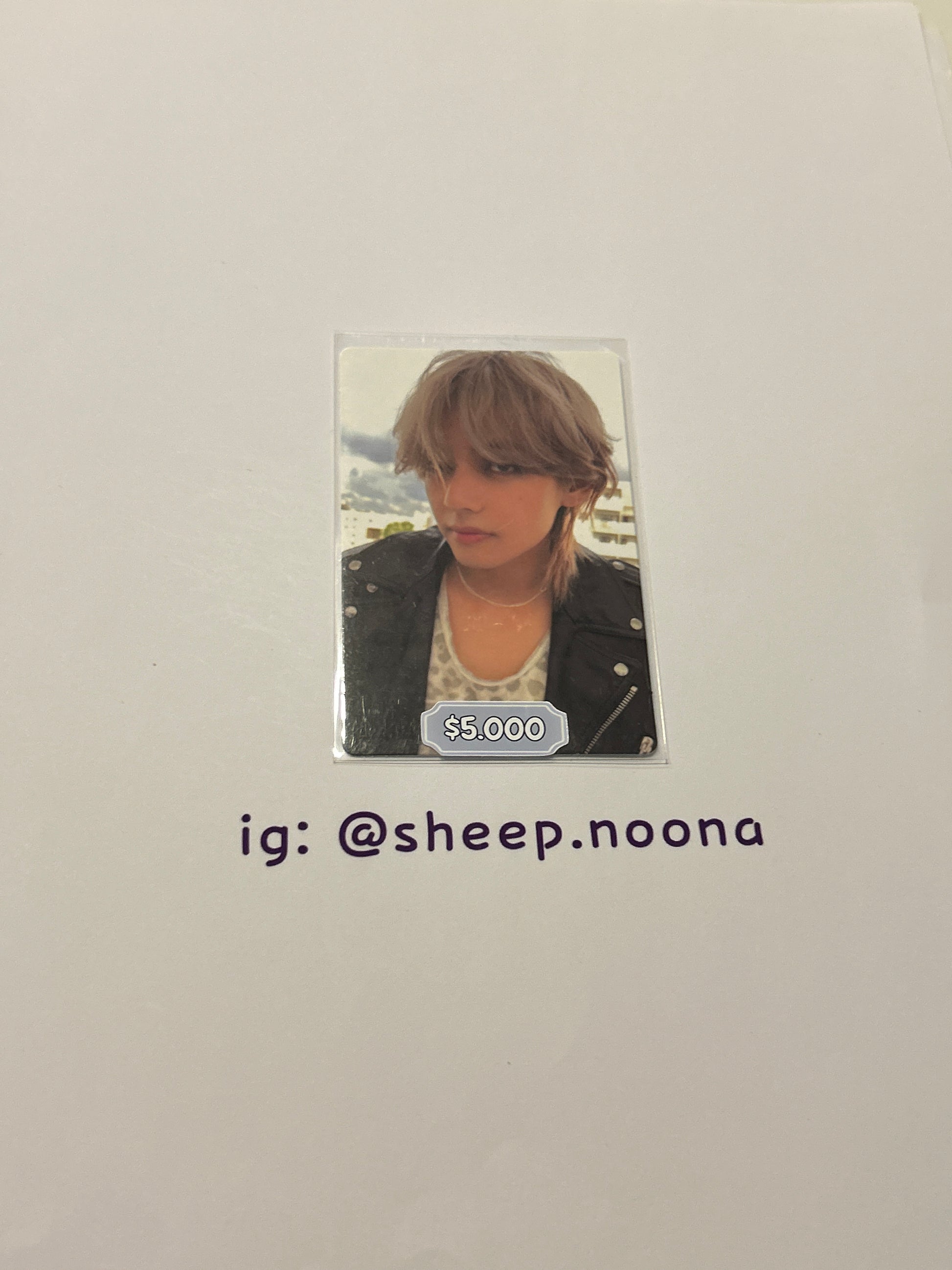 Photocards V BTS