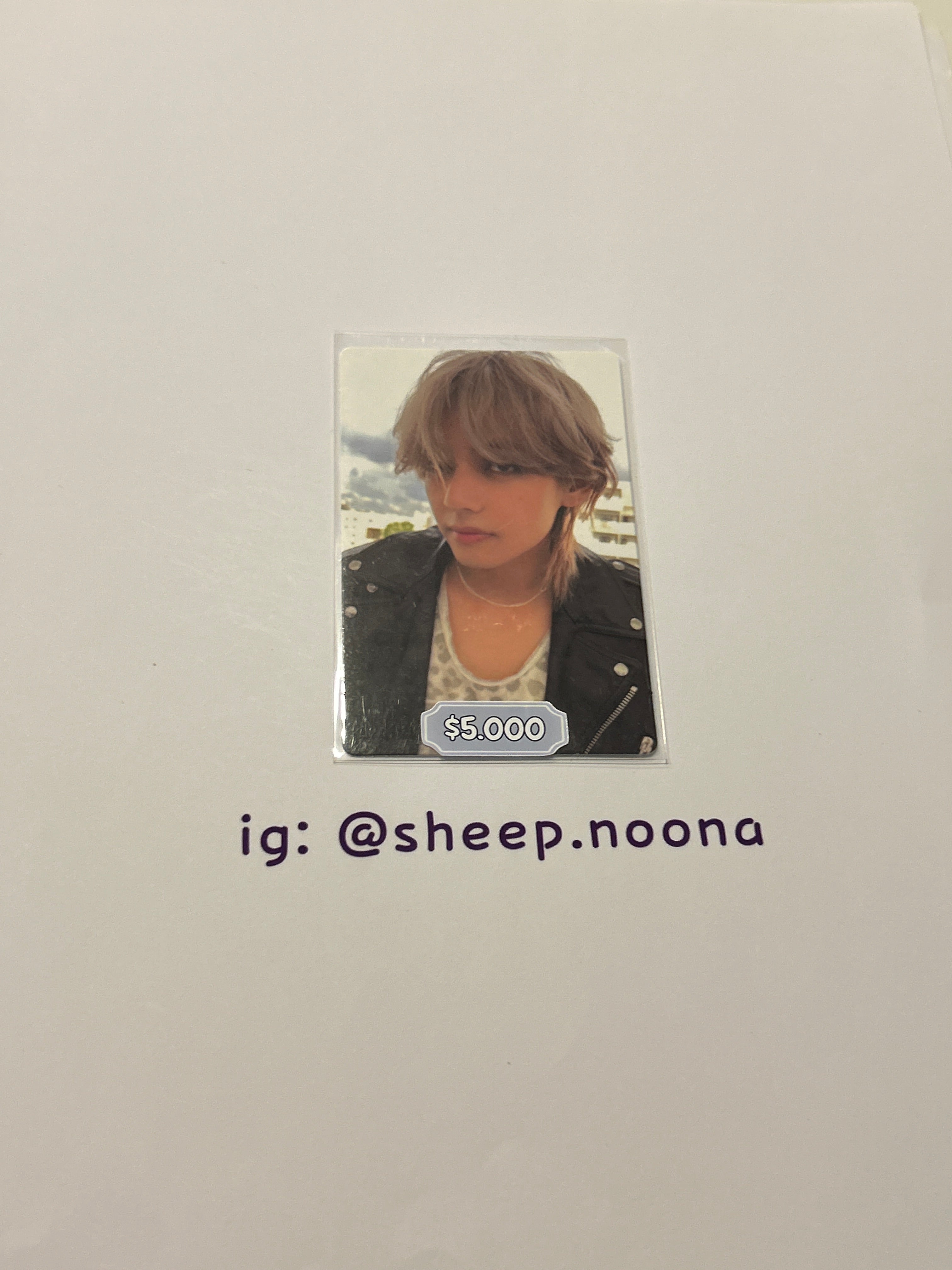 Photocards V BTS