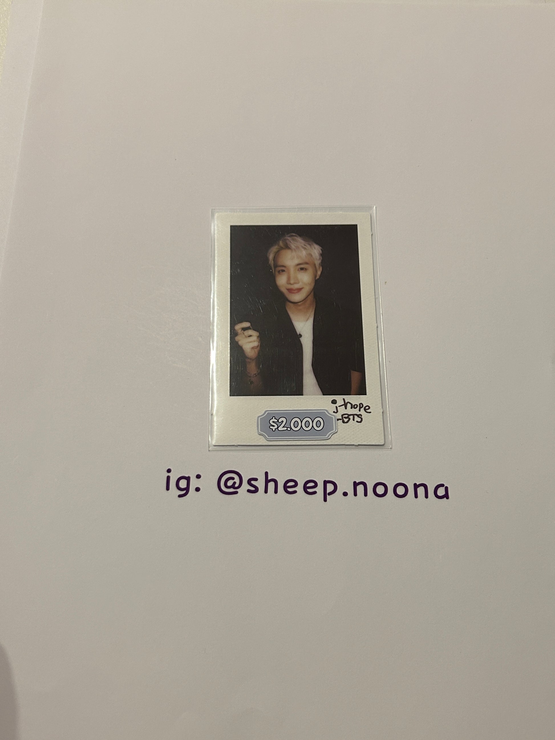 Photocards J-Hope BTS
