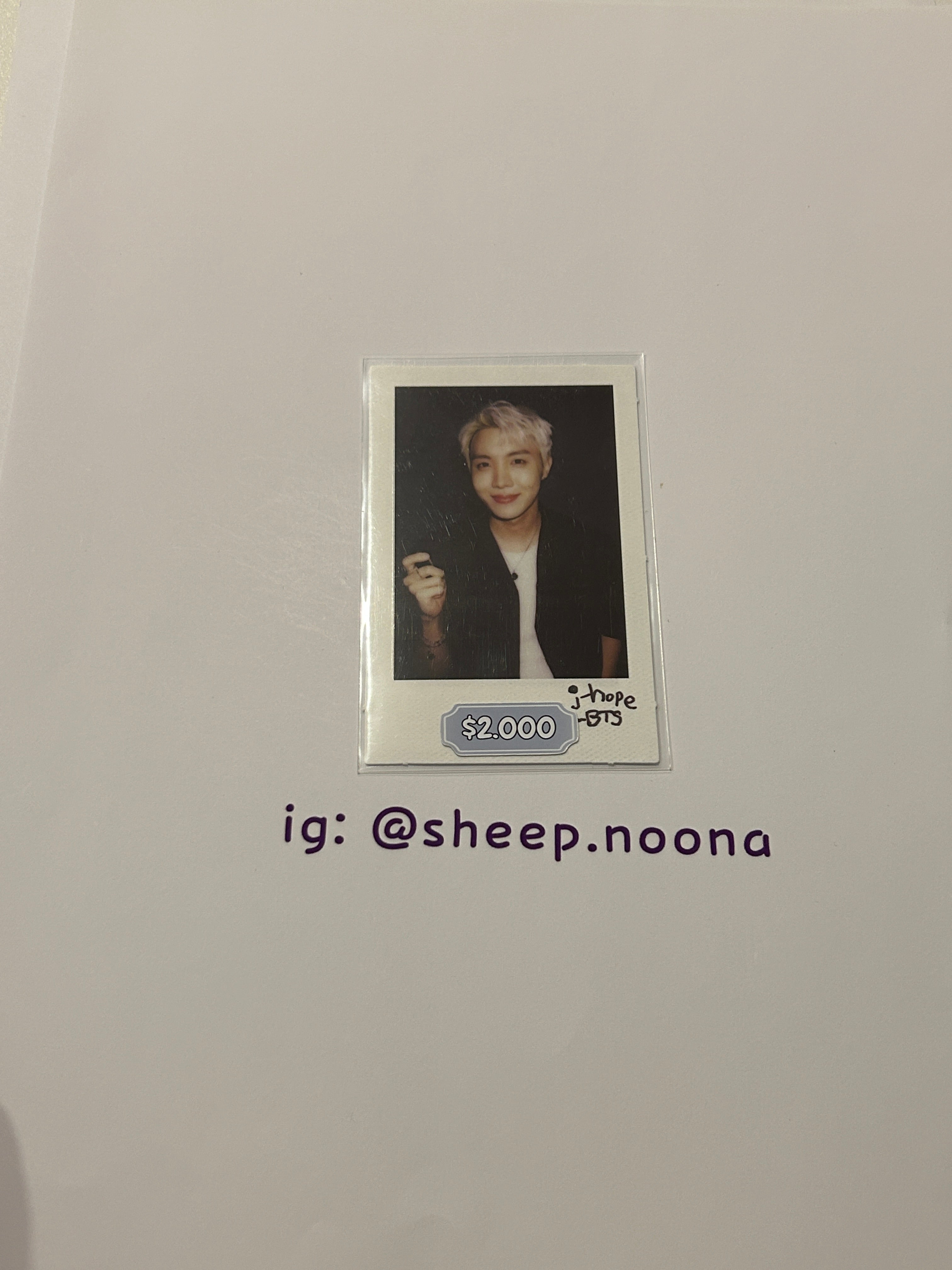 Photocards J-Hope BTS