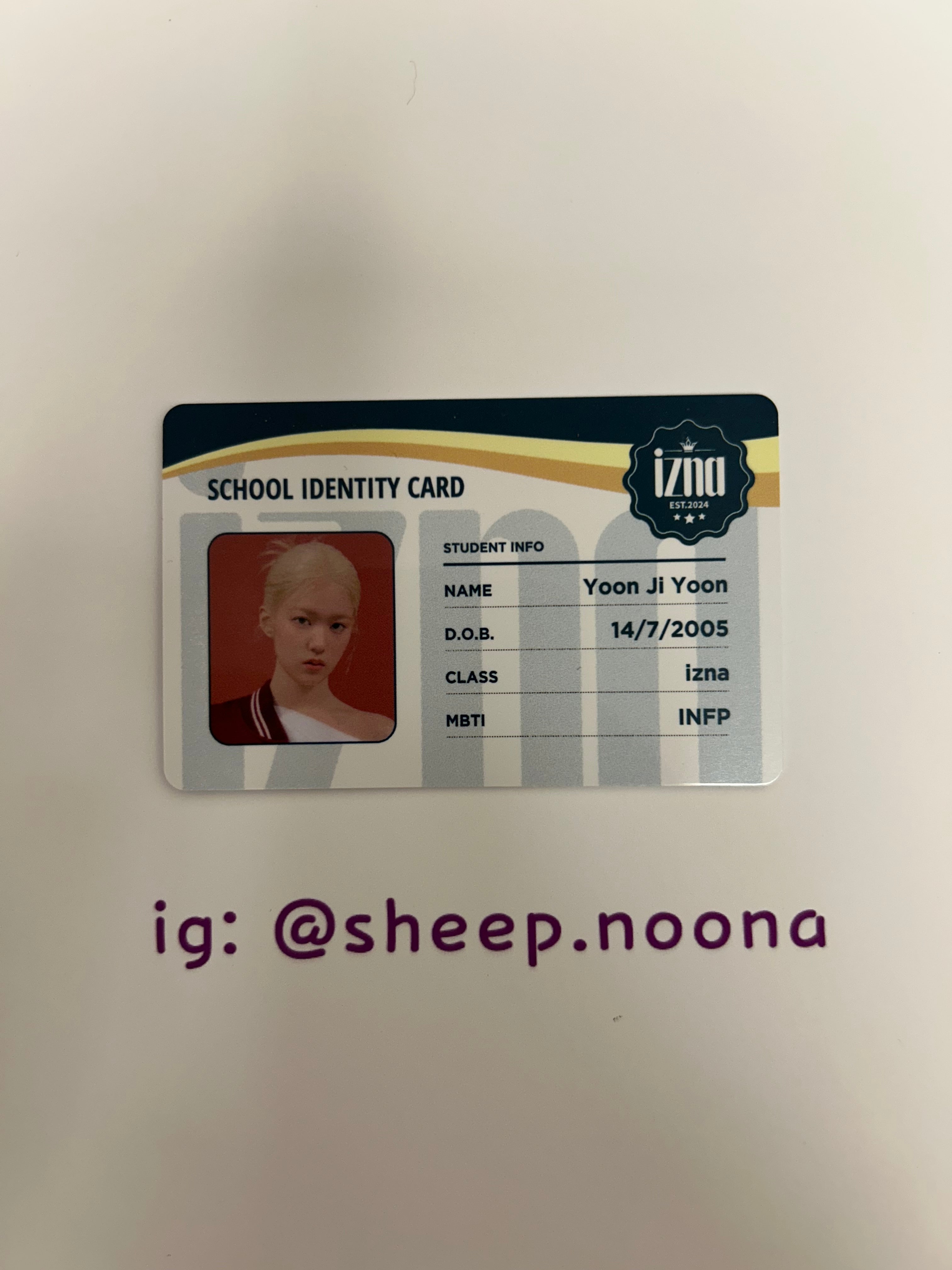 Photocards IZNA