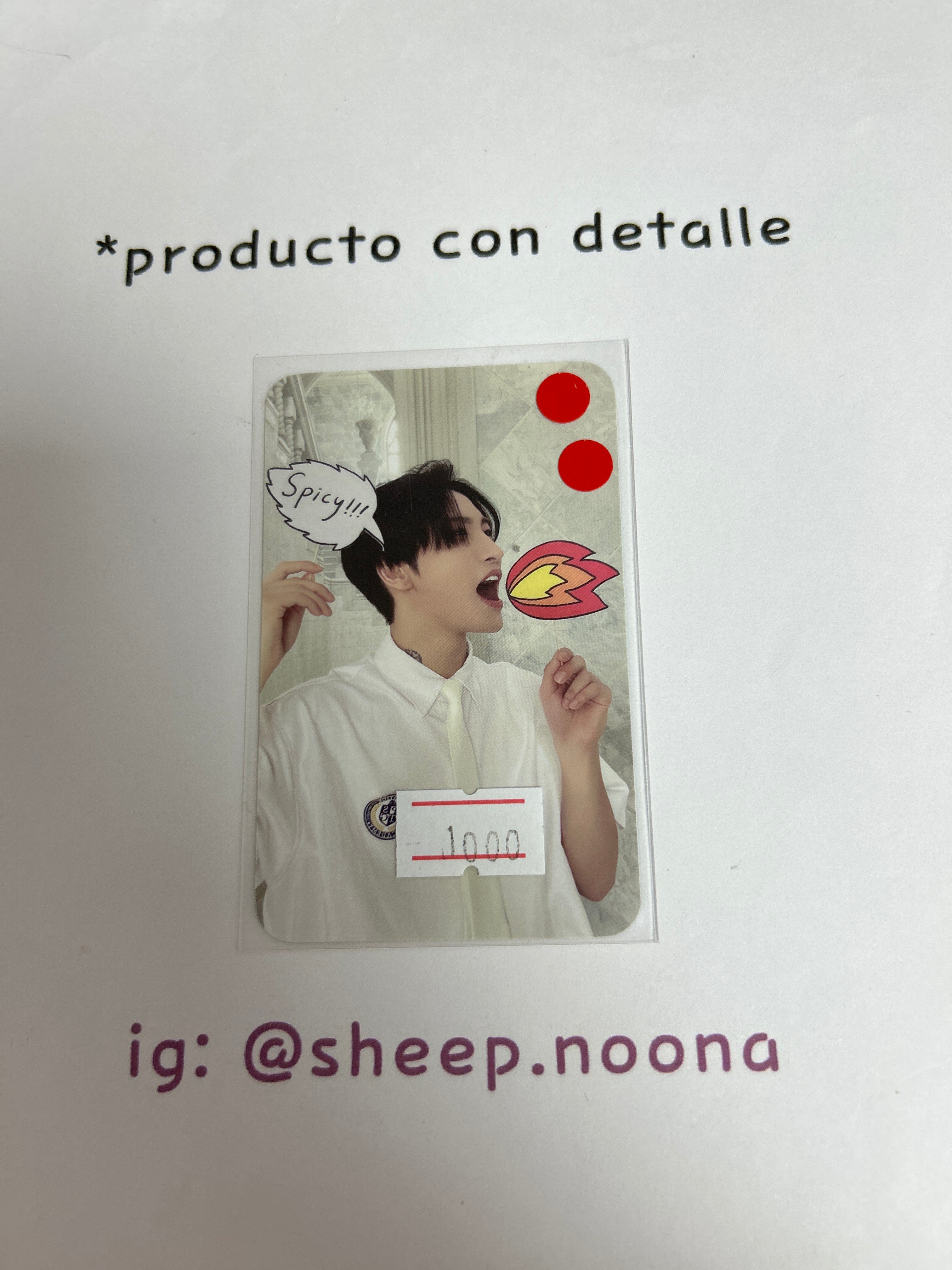 Photocards Seonghwa Ateez