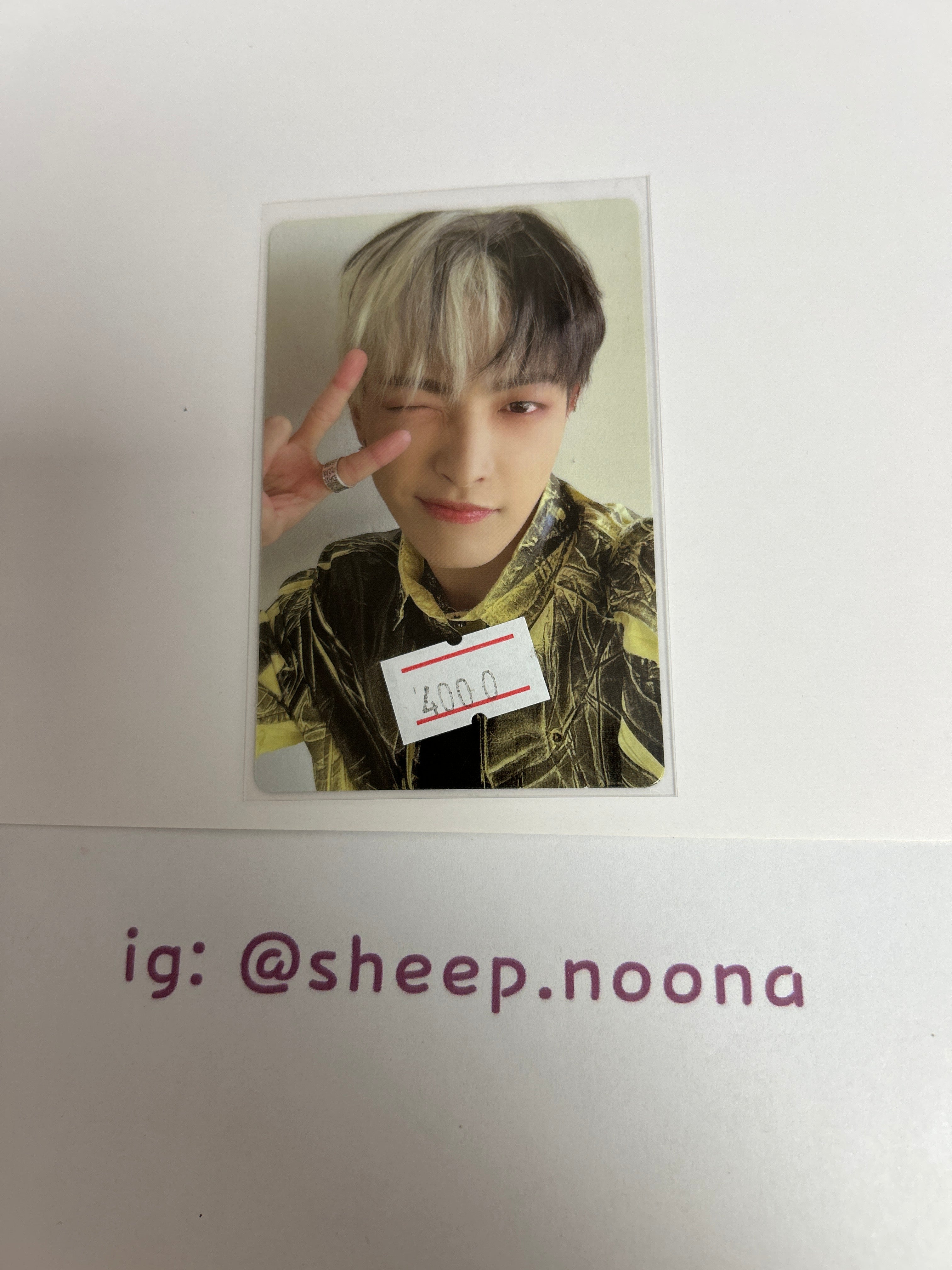 Photocards Honjoong Ateez