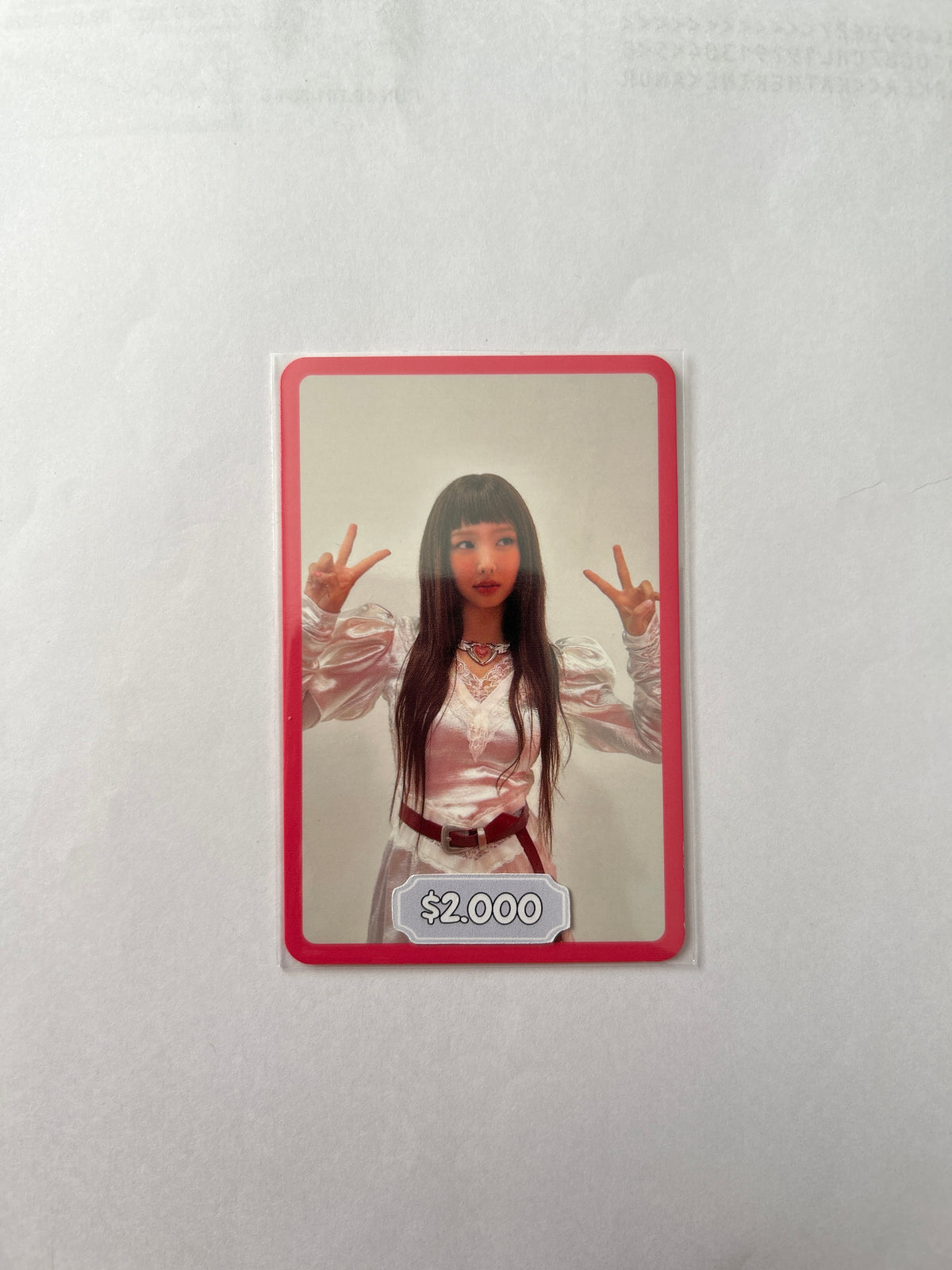 Photocard Nayeon Twice