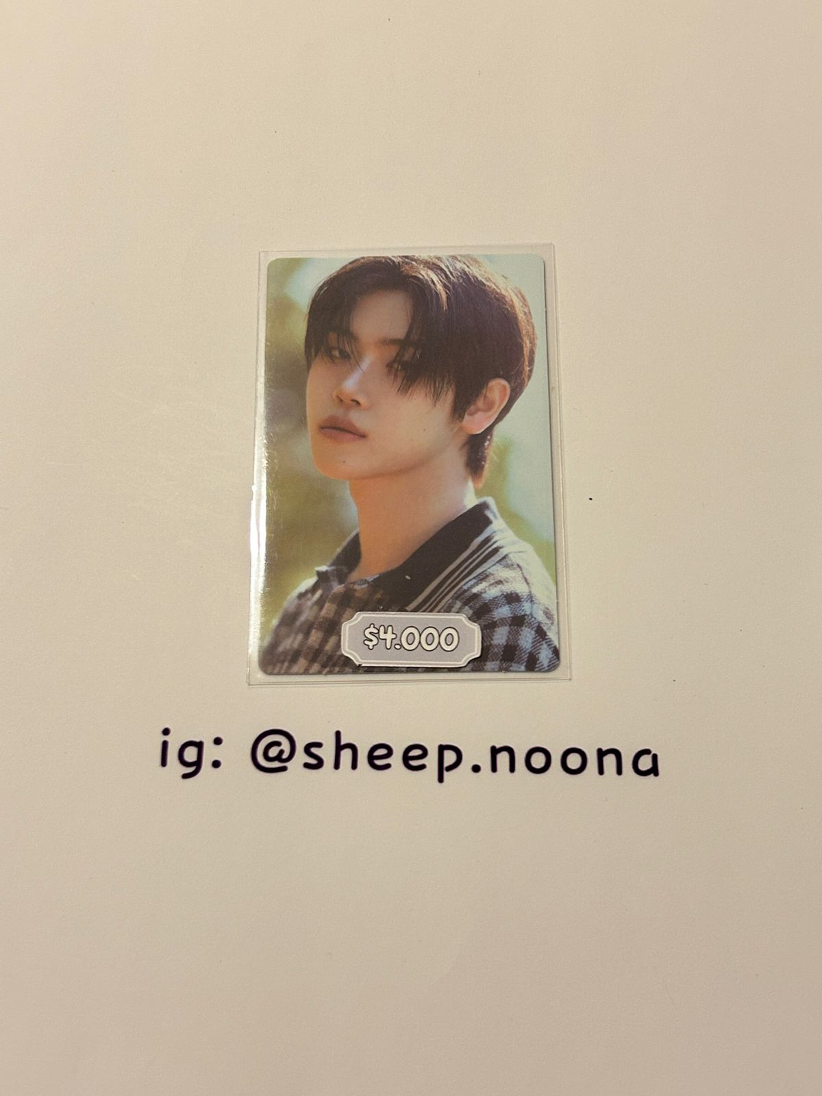 Photocards Yeojun CLOSE YOUR EYES