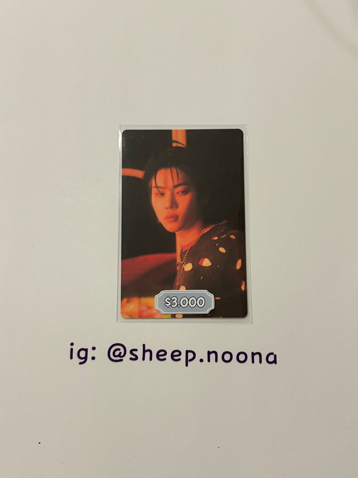 Photocards Yeojun CLOSE YOUR EYES