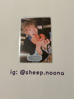 Photocards Kenshin CLOSE YOUR EYES