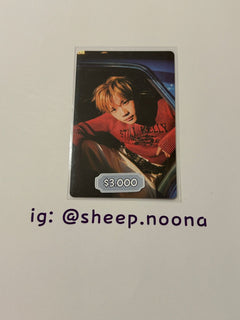 Photocards Kenshin CLOSE YOUR EYES