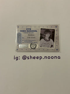 Photocards Kenshin CLOSE YOUR EYES