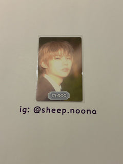 Photocards Kenshin CLOSE YOUR EYES