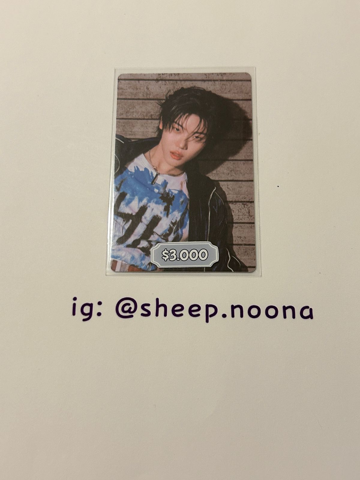 Photocards Yeojun CLOSE YOUR EYES