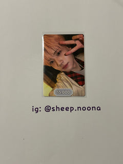 Photocards Kenshin CLOSE YOUR EYES