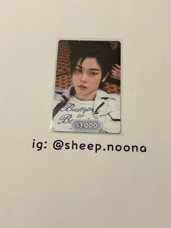 Photocards Yeojun CLOSE YOUR EYES