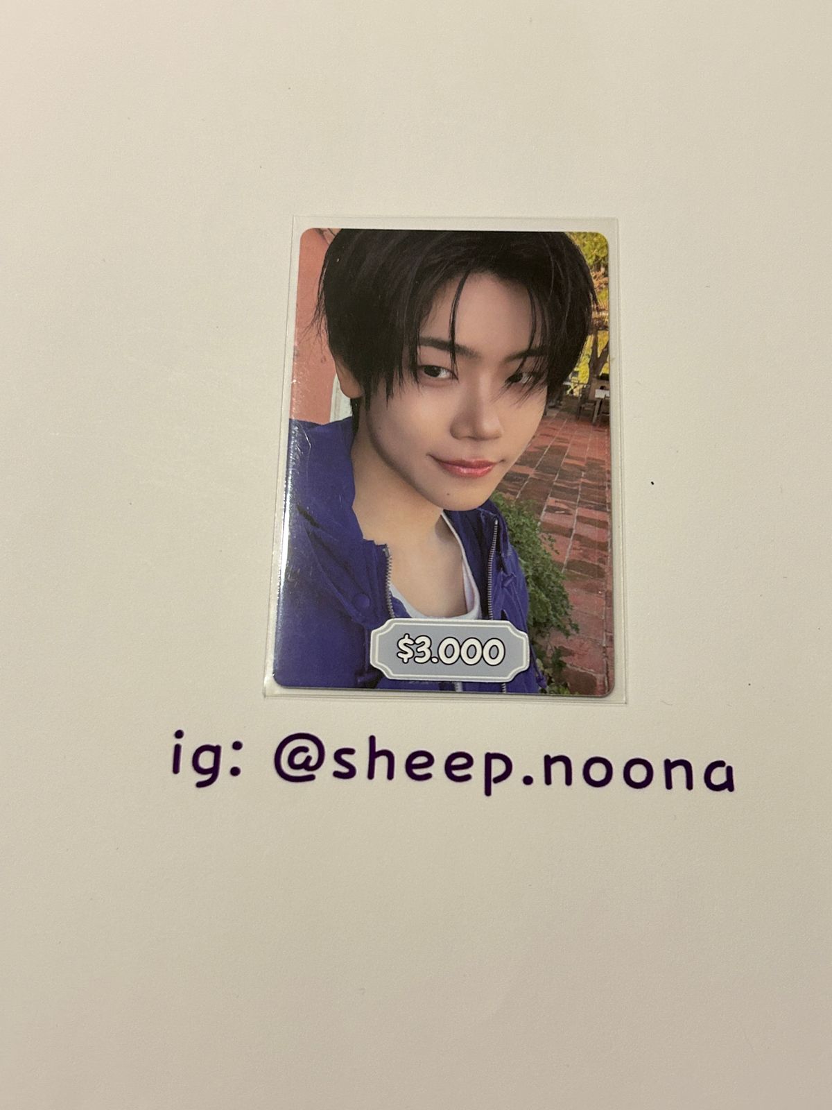 Photocards Yeojun CLOSE YOUR EYES