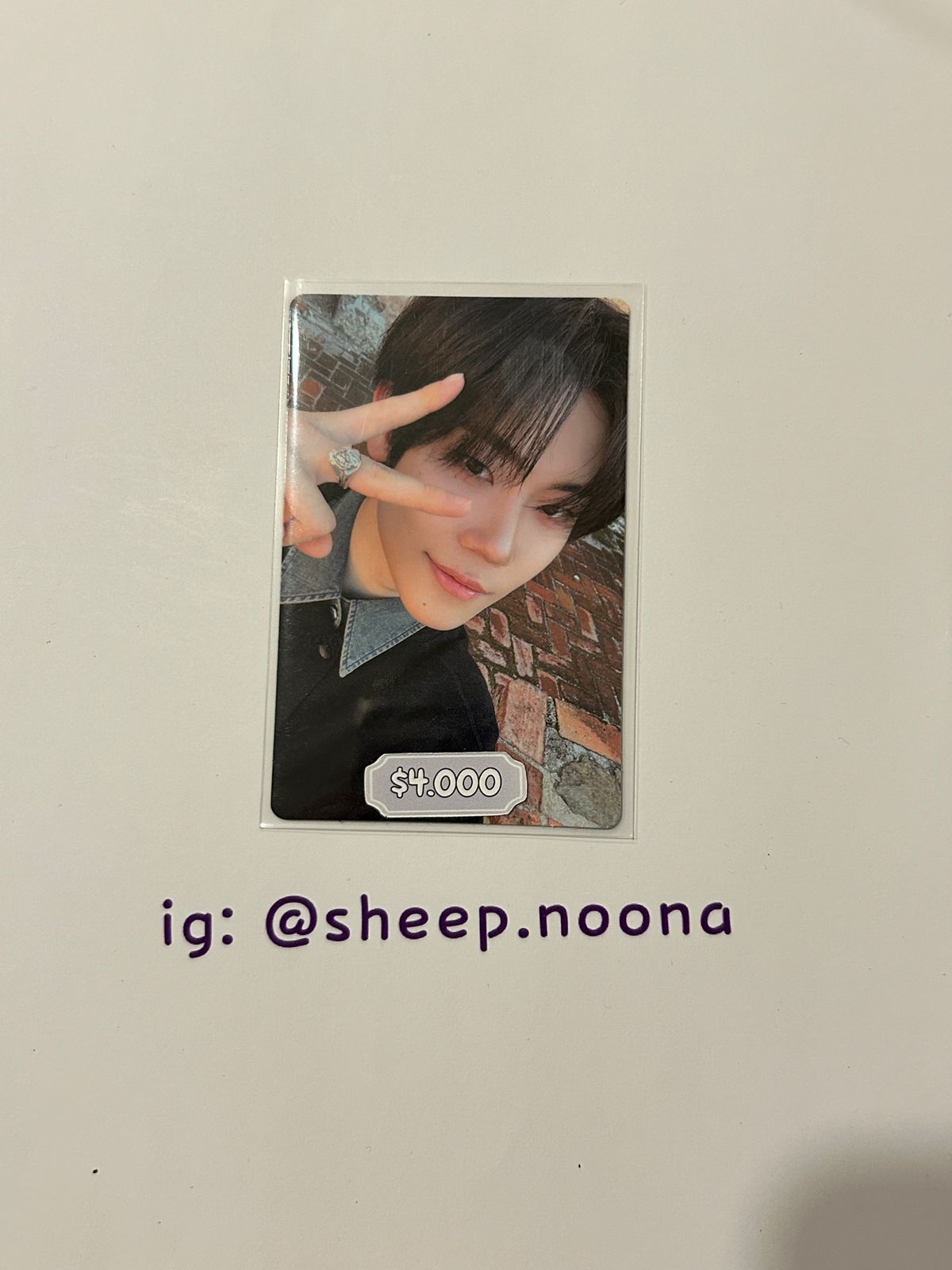 Photocards Yeojun CLOSE YOUR EYES