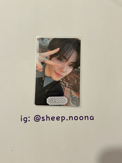 Photocards Yeojun CLOSE YOUR EYES