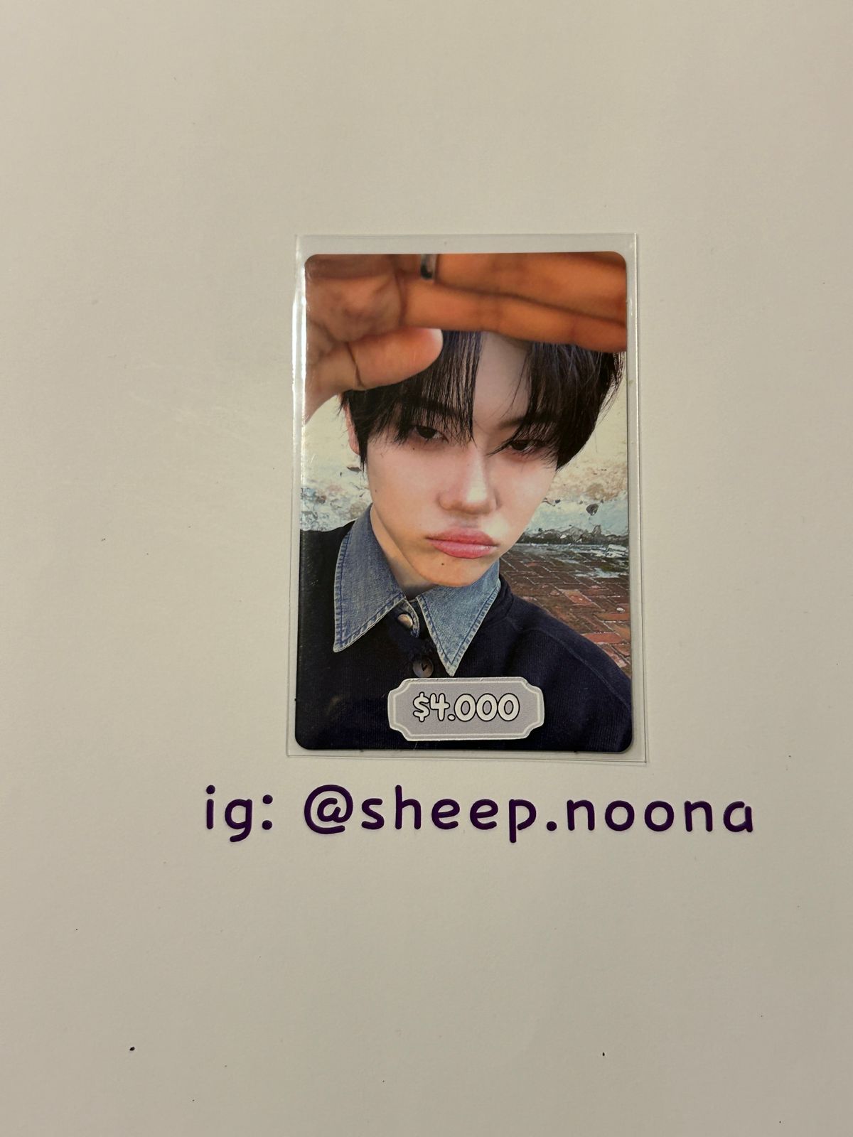 Photocards Yeojun CLOSE YOUR EYES