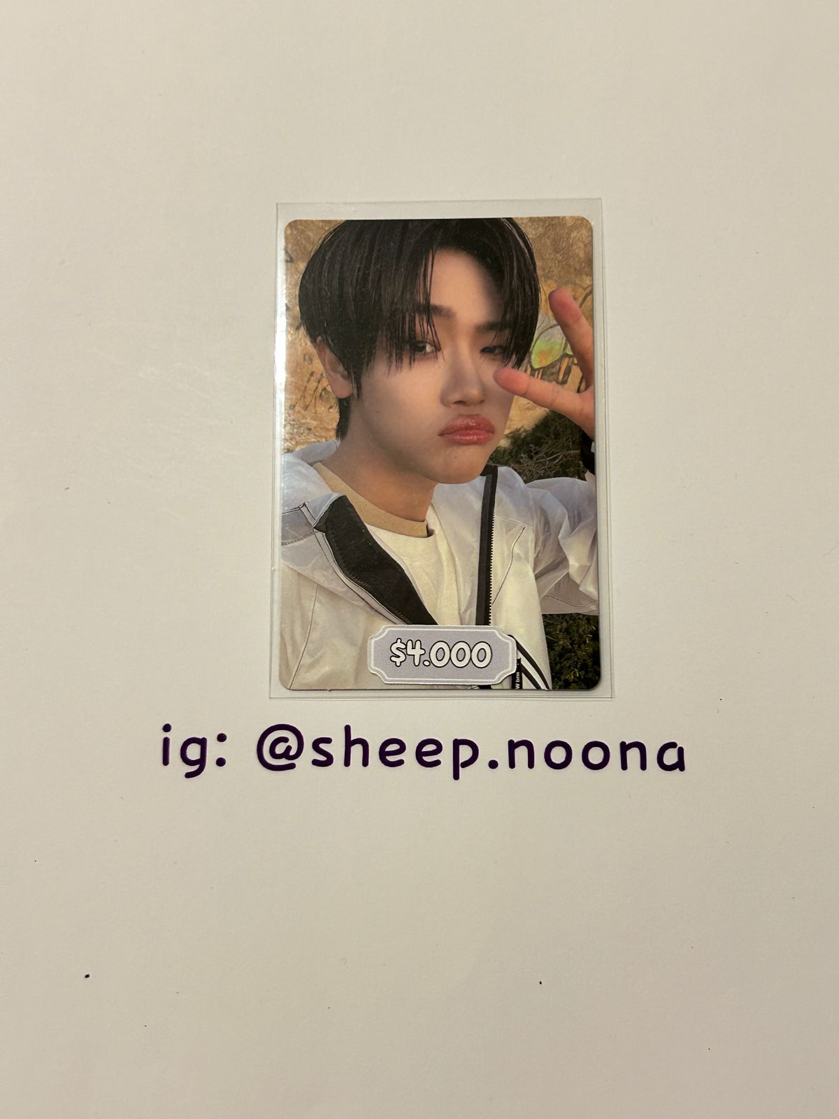 Photocards Yeojun CLOSE YOUR EYES
