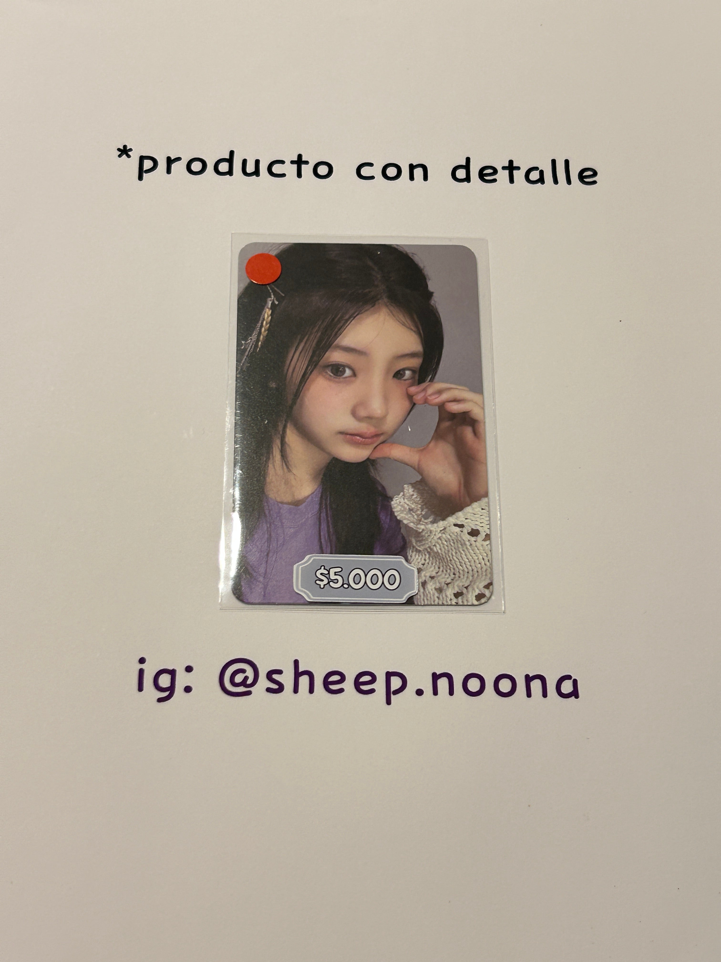 Photocards Wonhee ILLIT