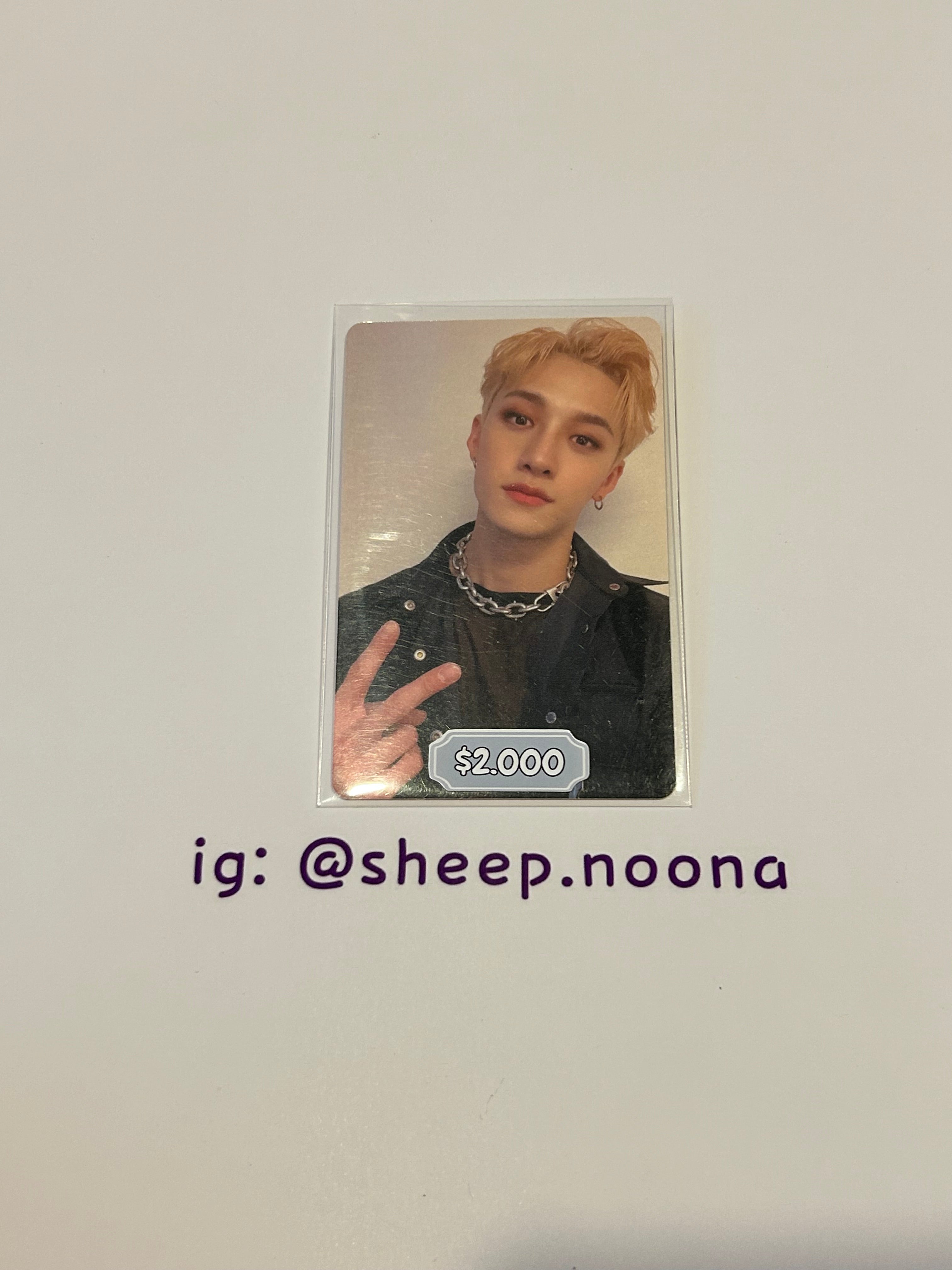 Photocards Bangchan SKZ
