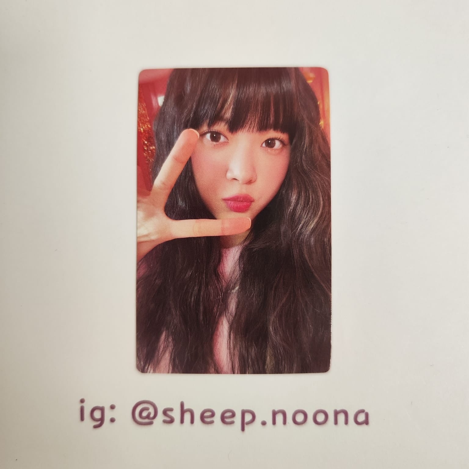 Photocards Eunchae Le Sserafim