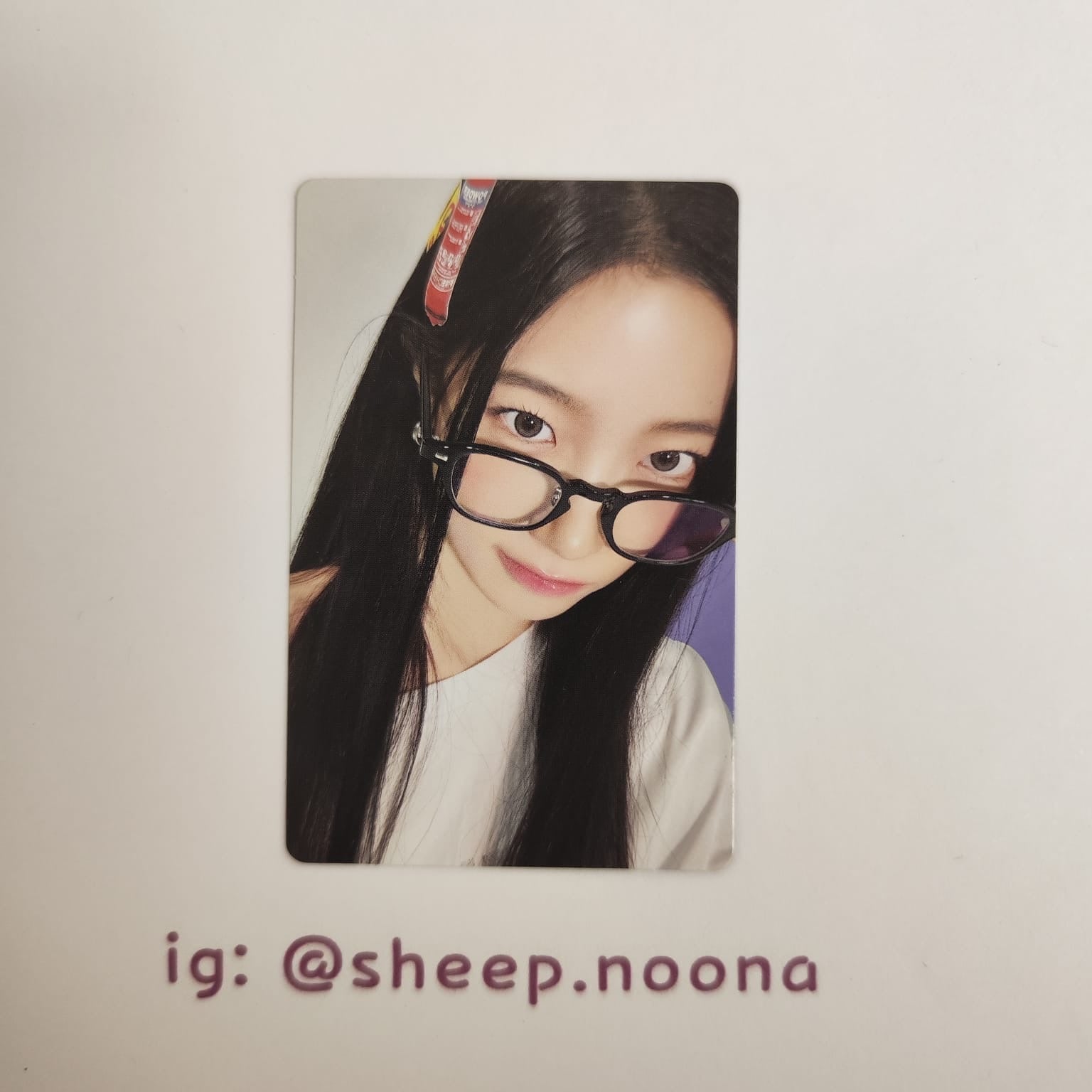 Photocard Kazuha Le Sserafim