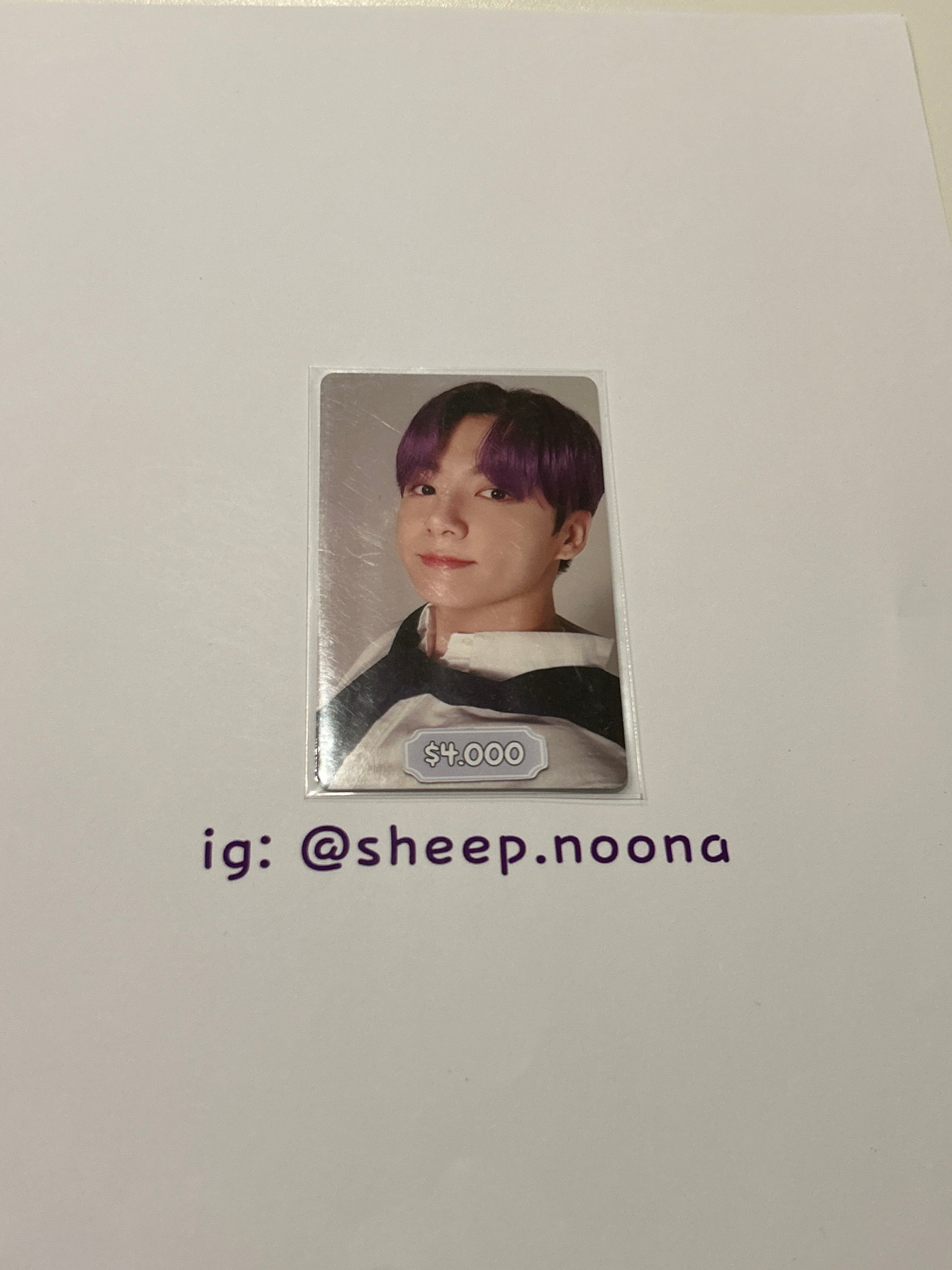 Photocards Jungkook BTS
