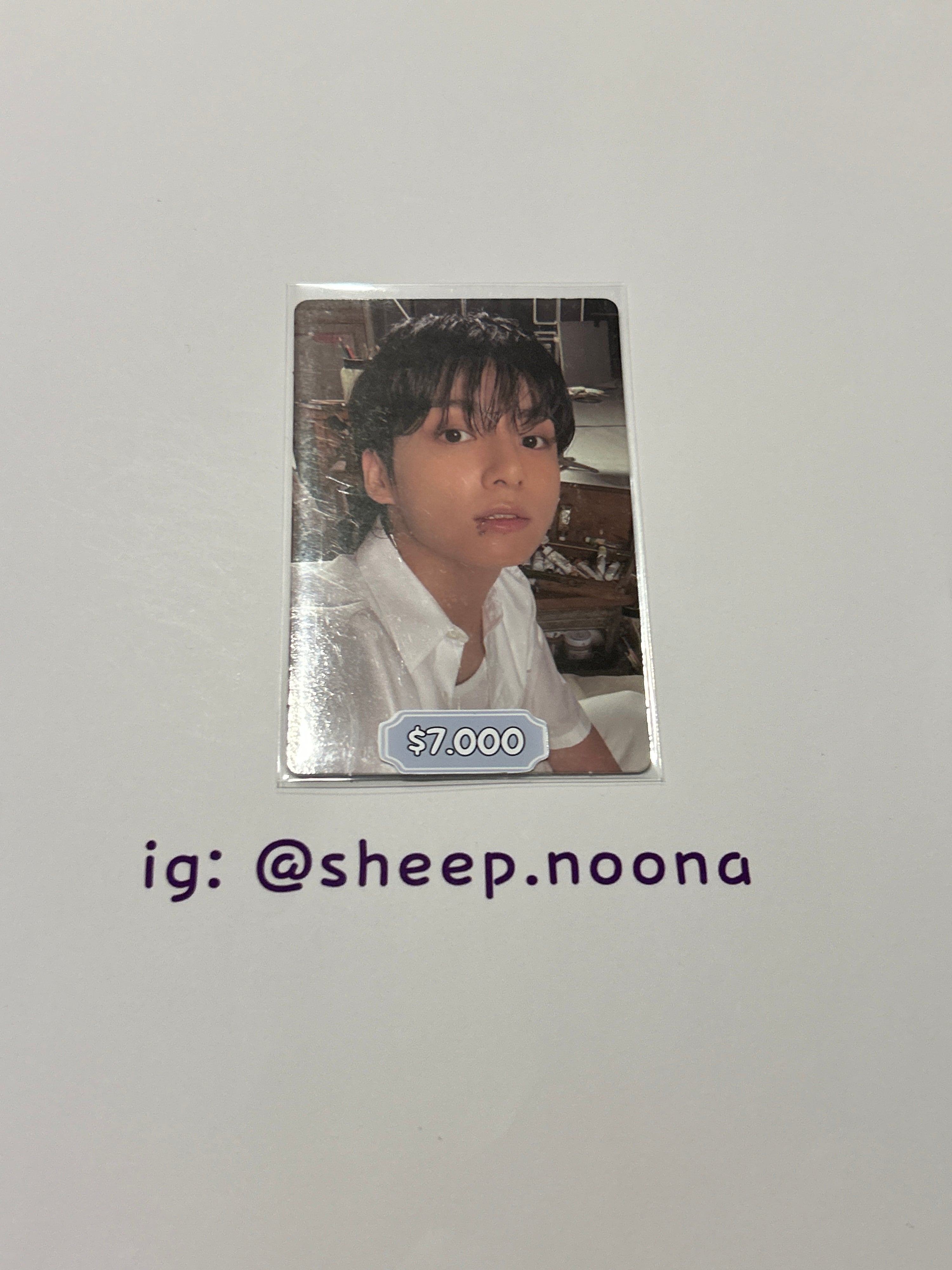 Photocards Jungkook BTS