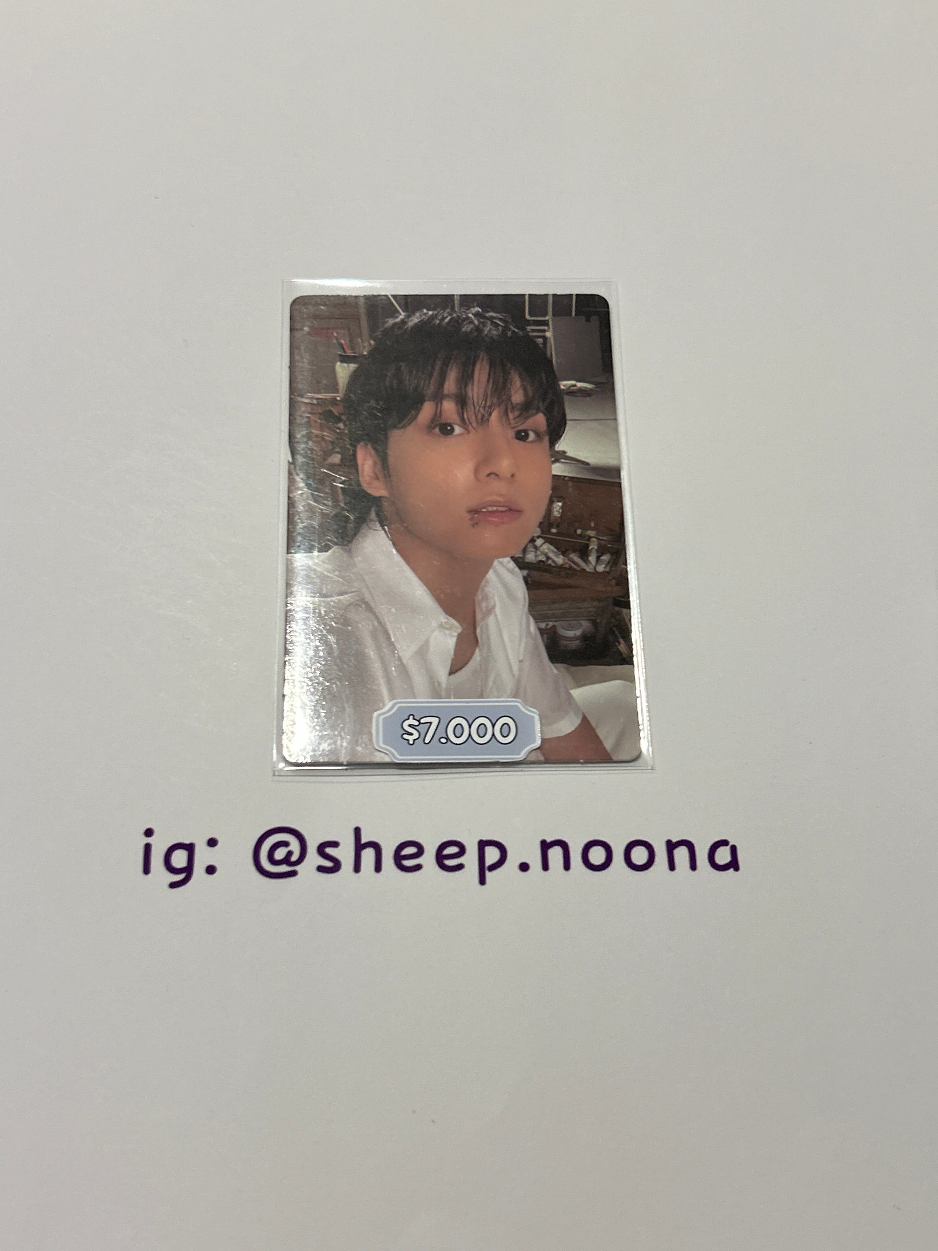Photocards Jungkook BTS