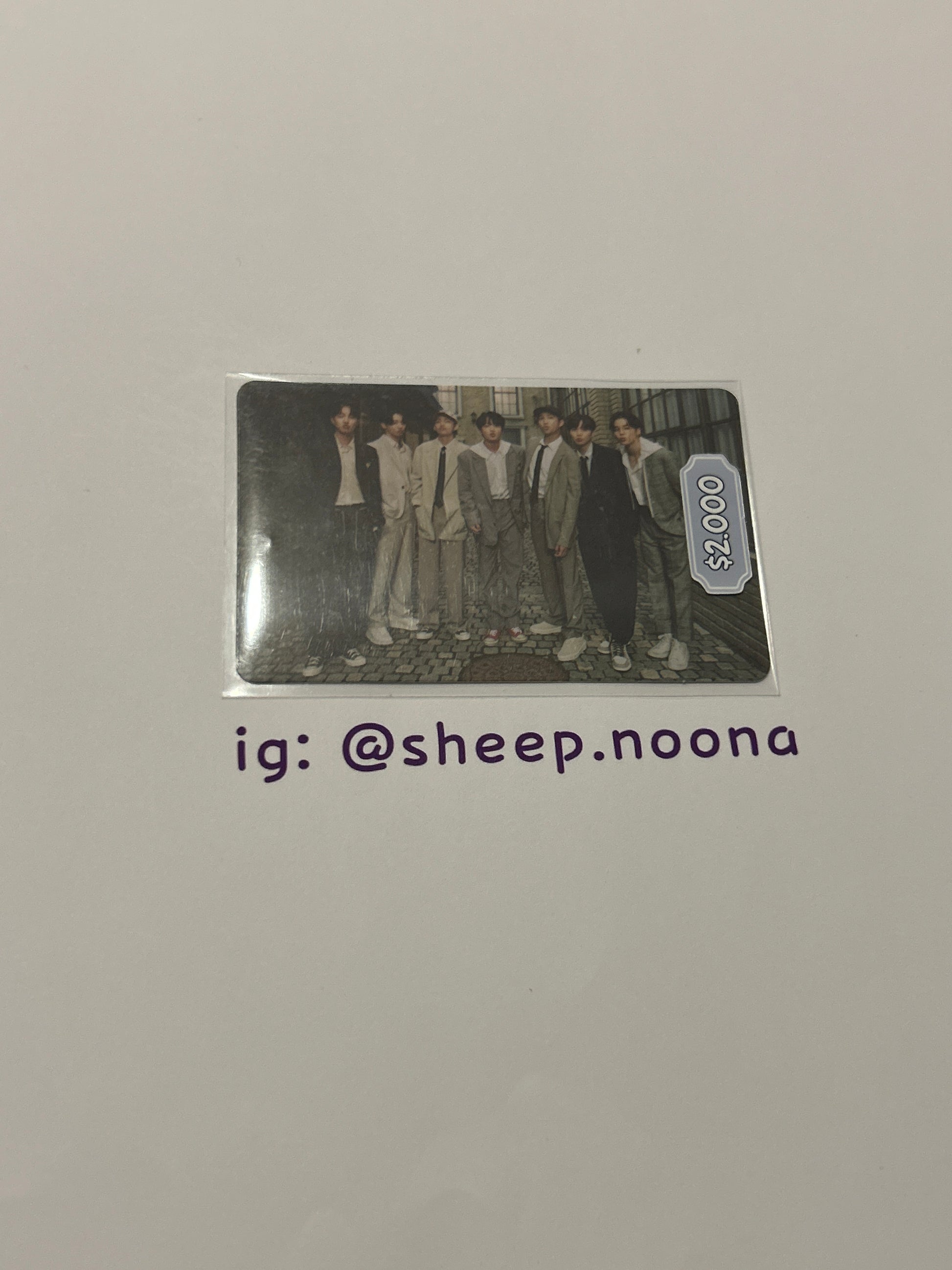 Photocards Units / Grupales BTS