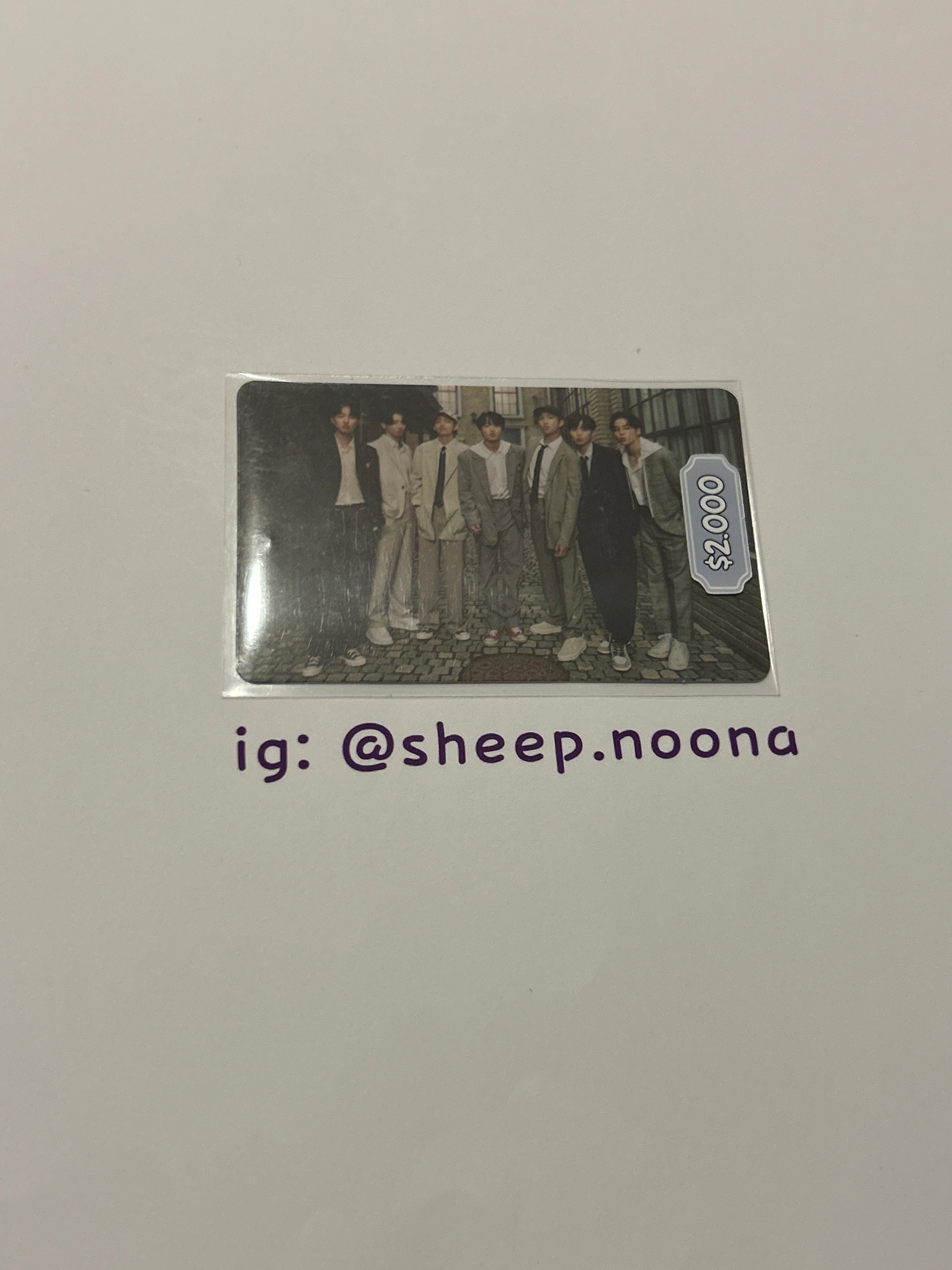 Photocards Units / Grupales BTS