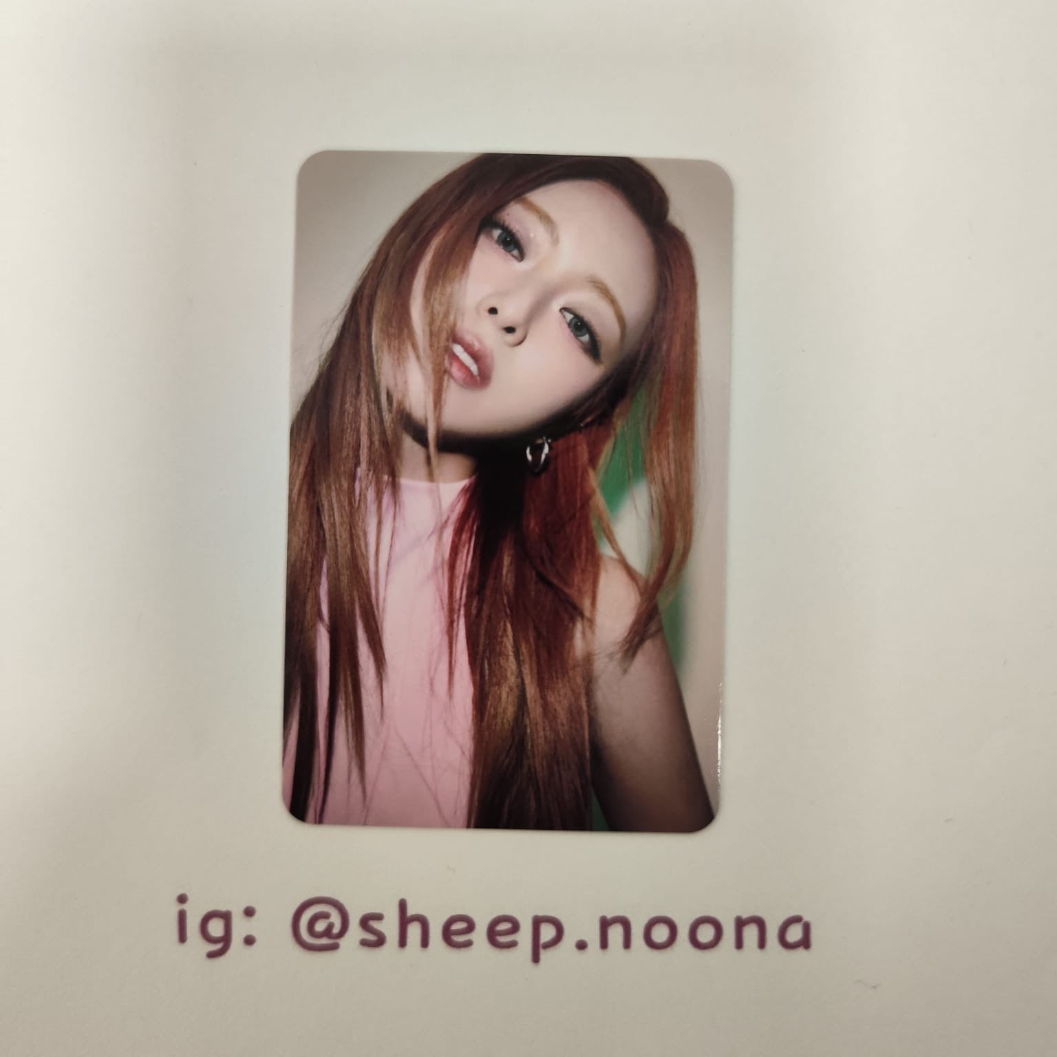 Photocards Yuna Itzy