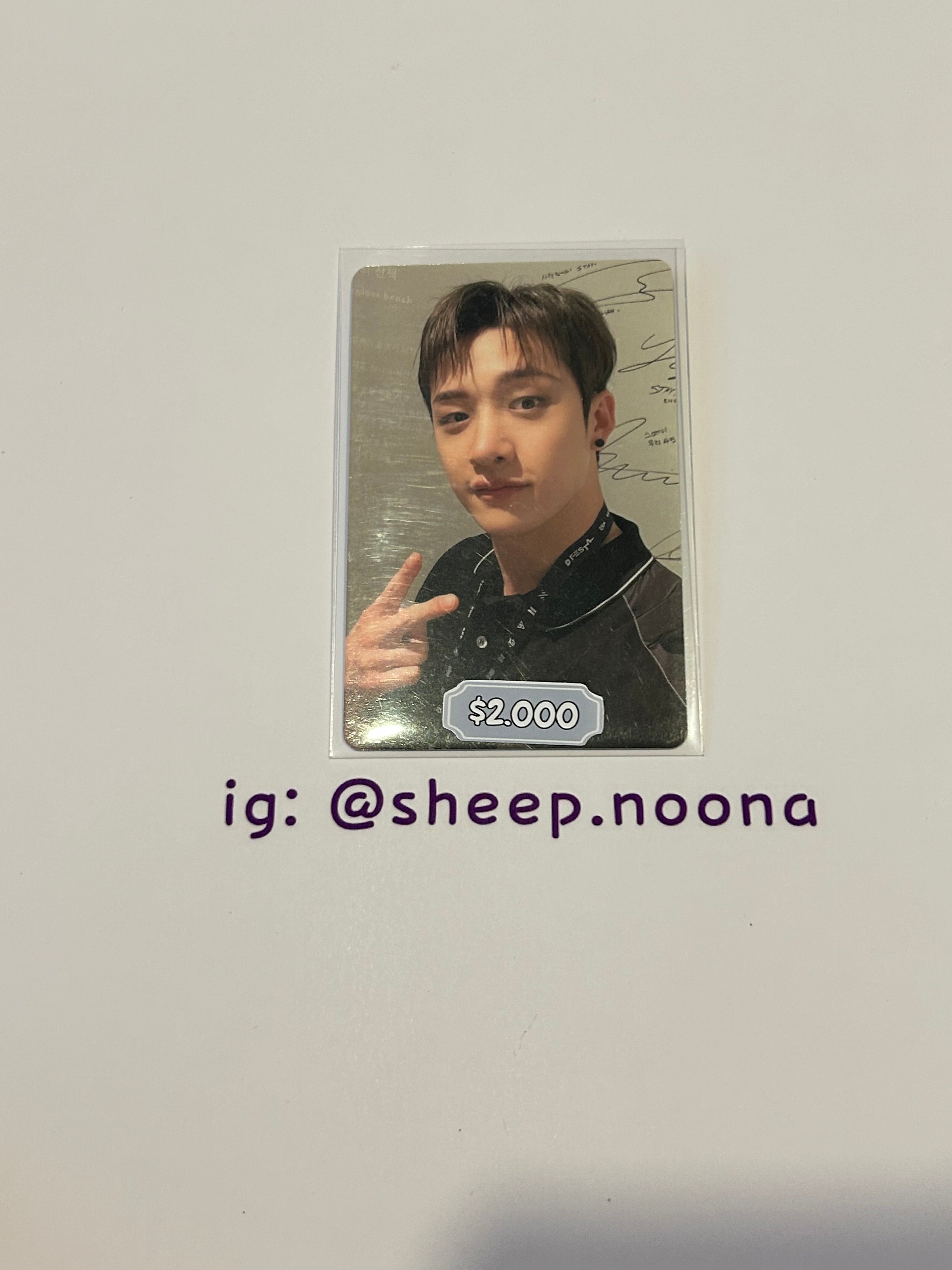 Photocards Bangchan SKZ