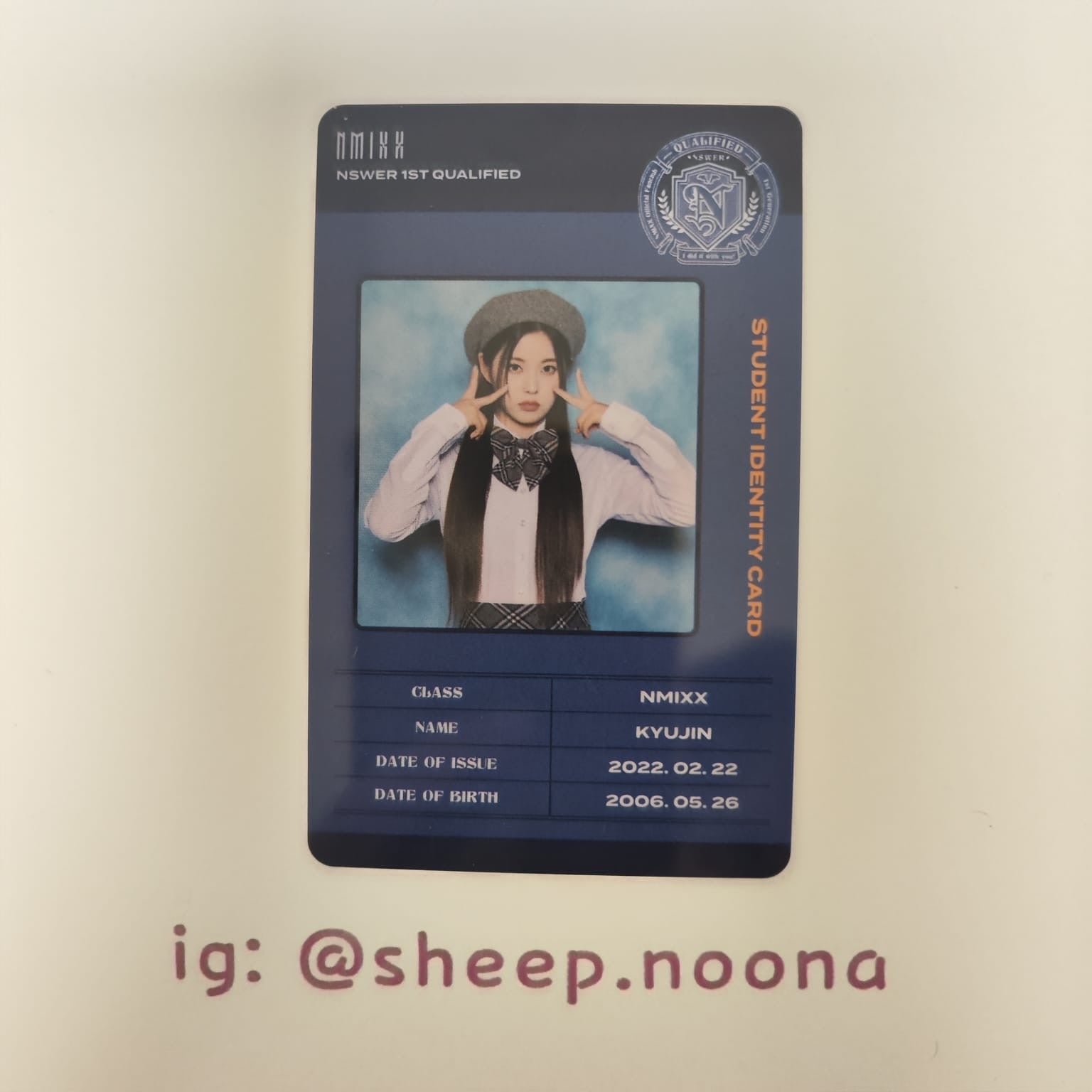 Photocards Kyujin NMIXX