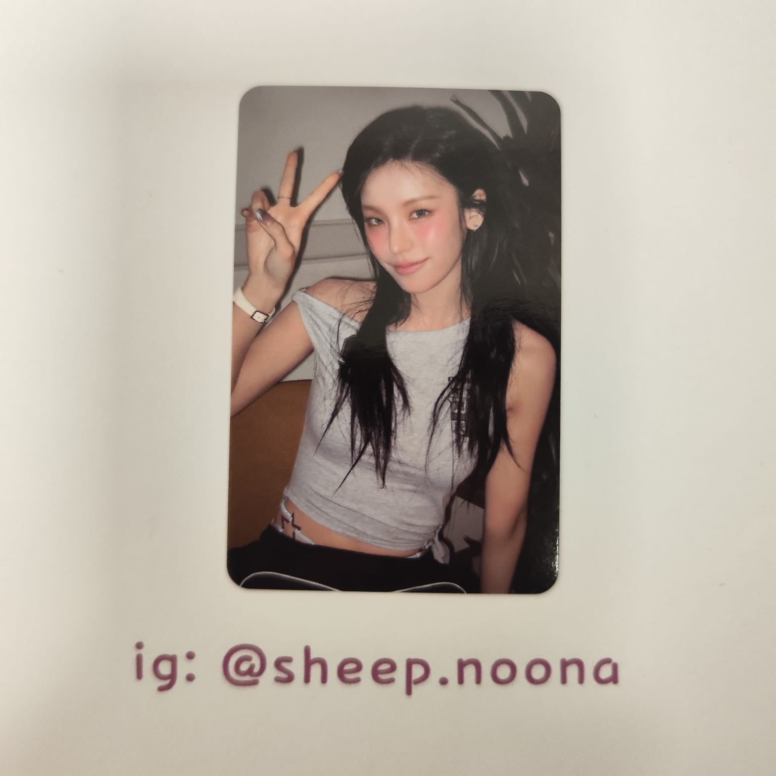 Photocards Yeji Itzy