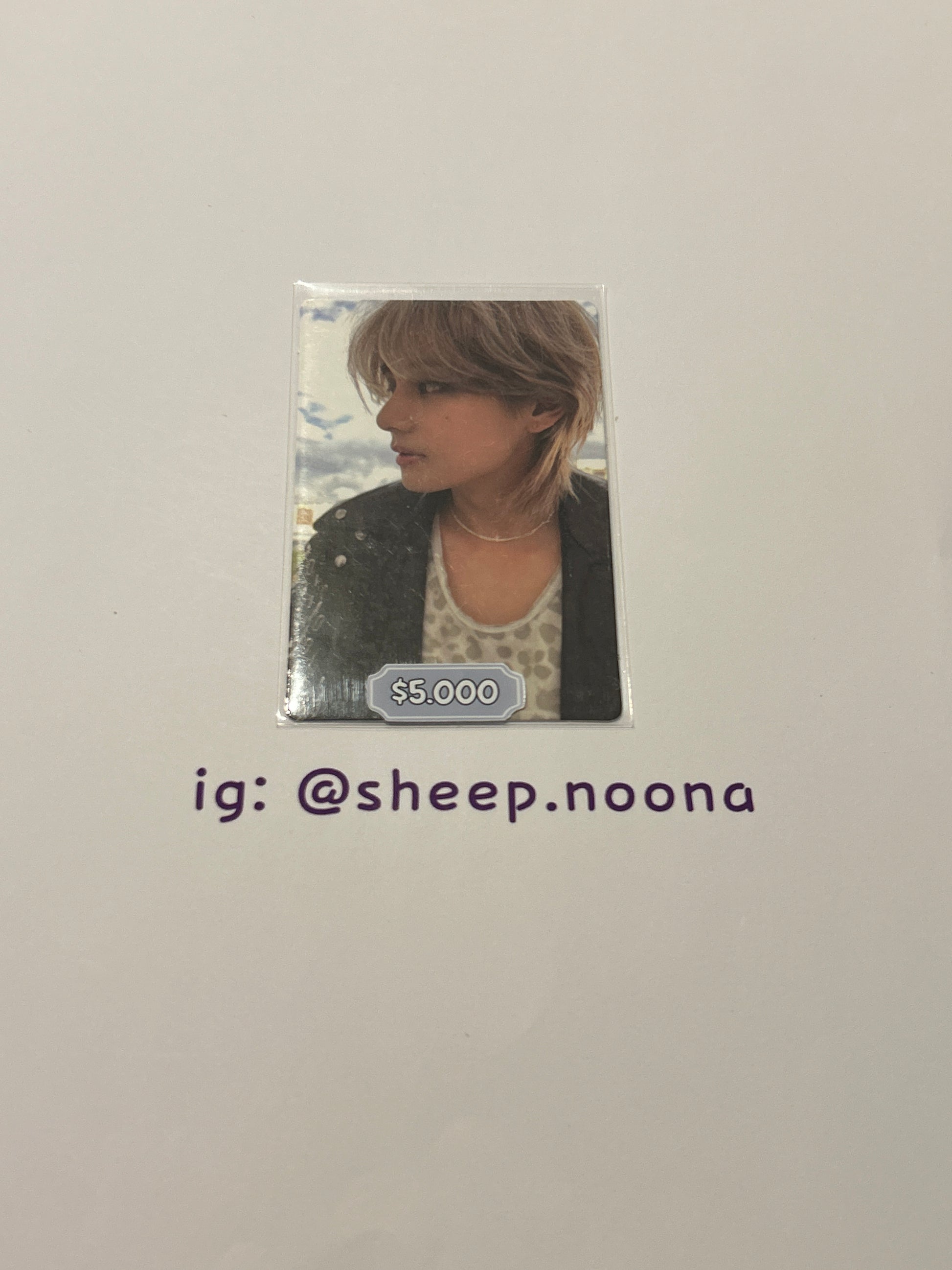 Photocards V BTS