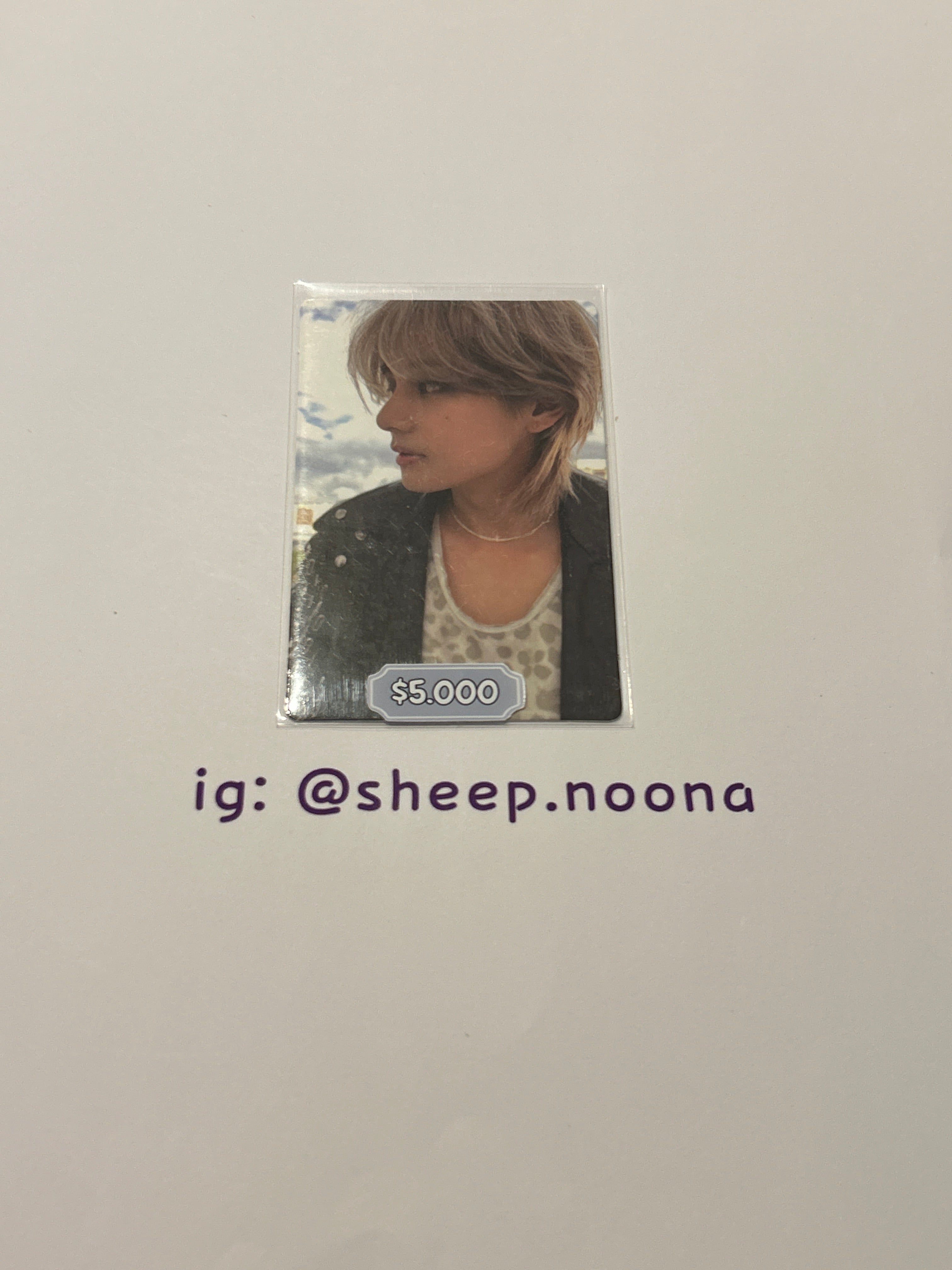 Photocards V BTS