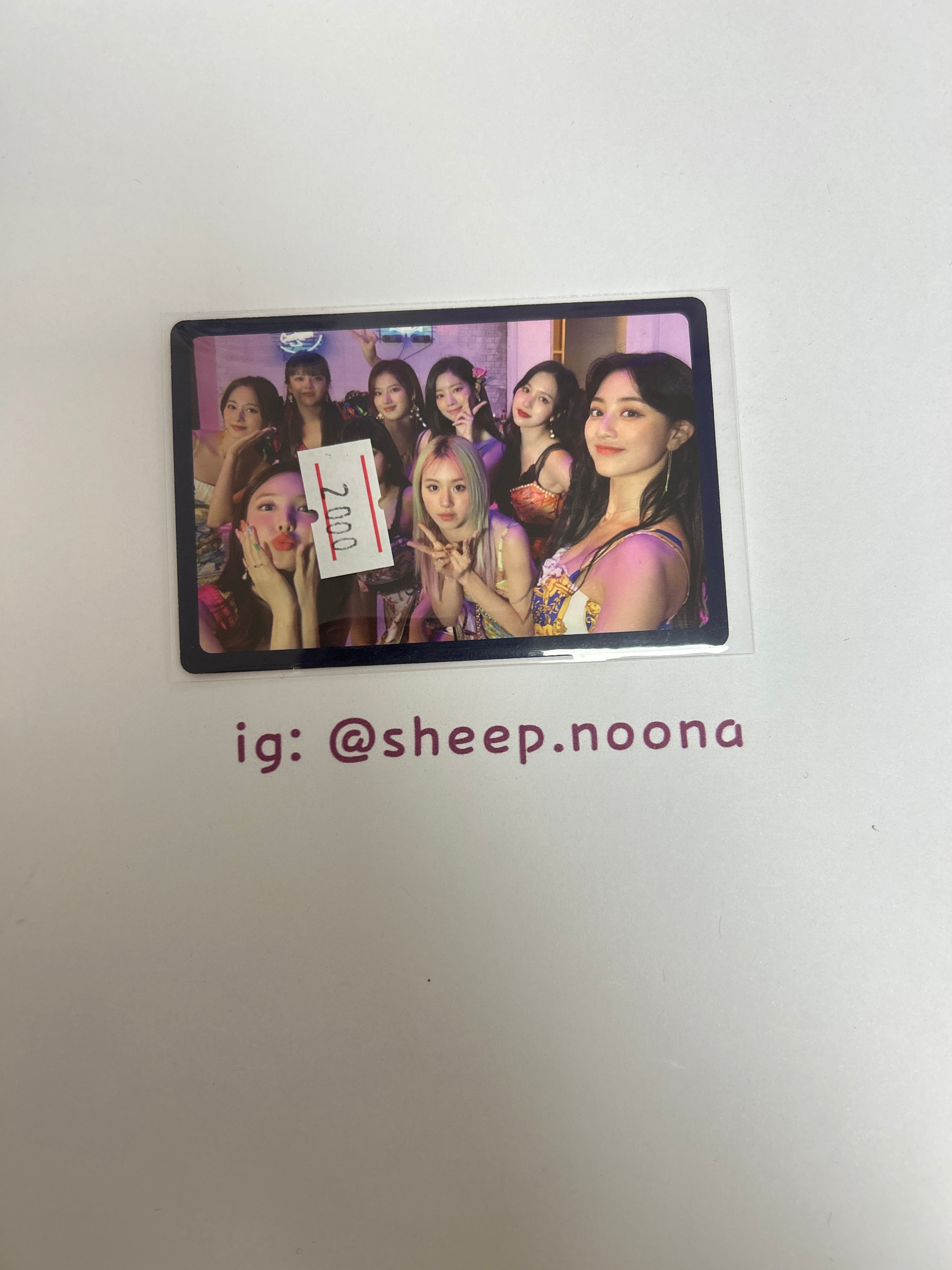 Photocards Units / Grupales Twice