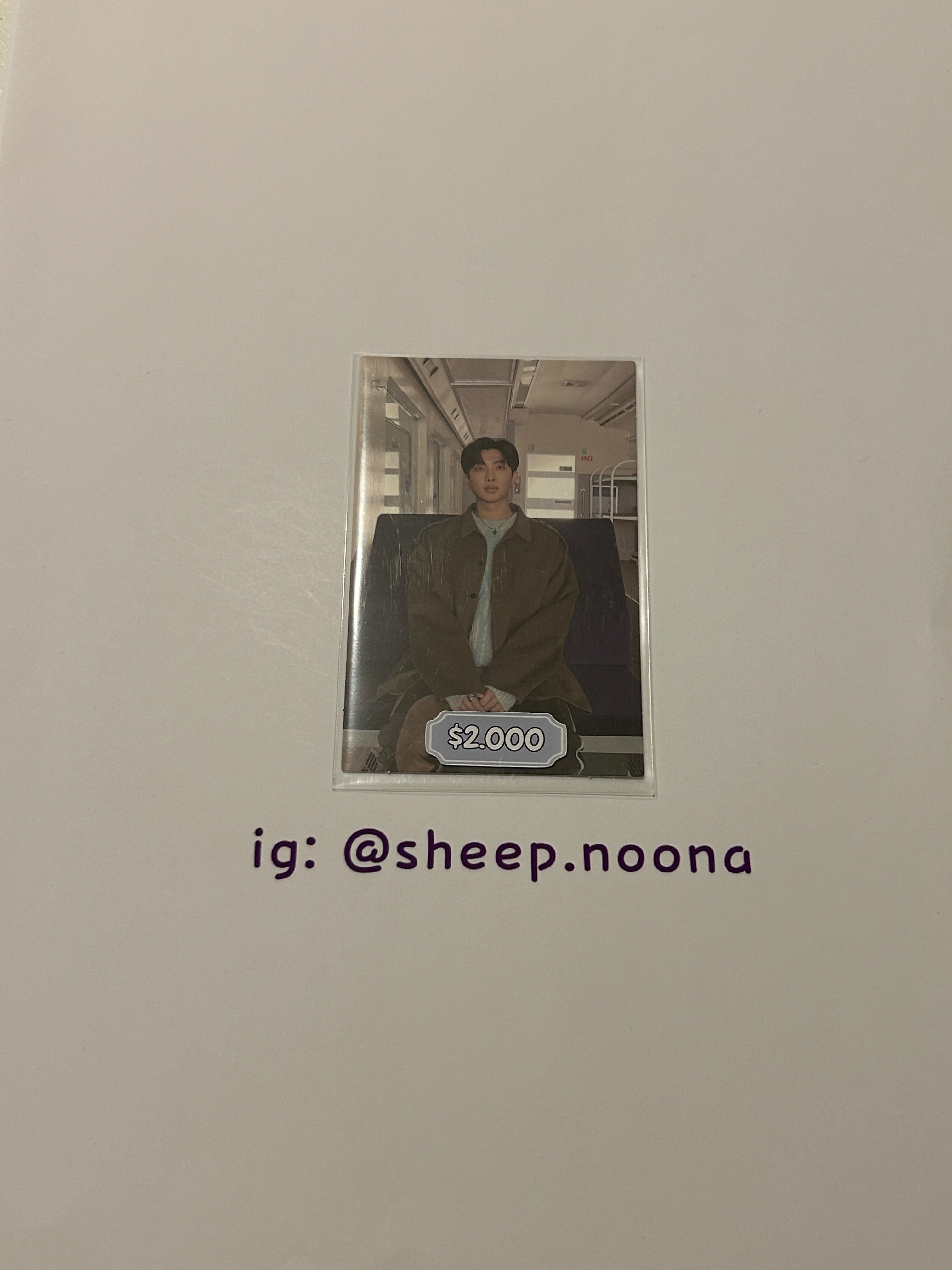 Photocard RM BTS