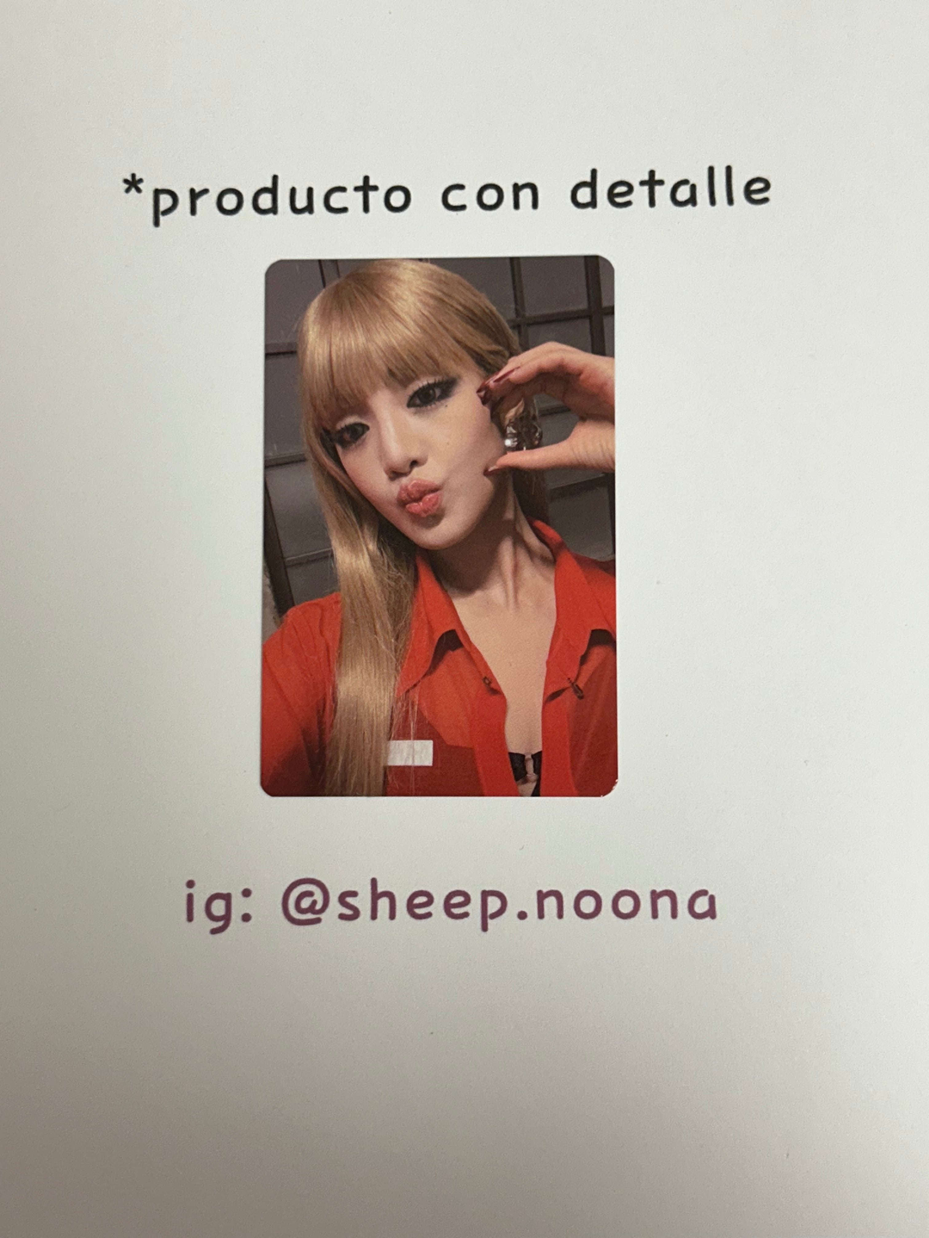 Photocards Minnie G-Idle