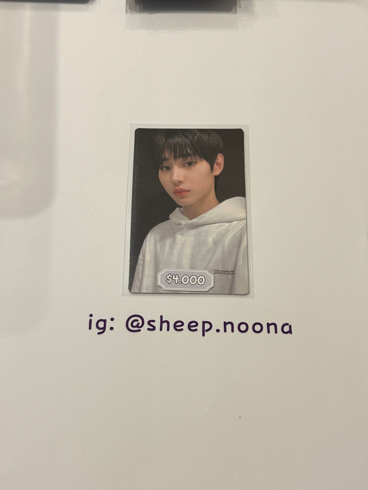 Photocards Sunghoon Enhypen