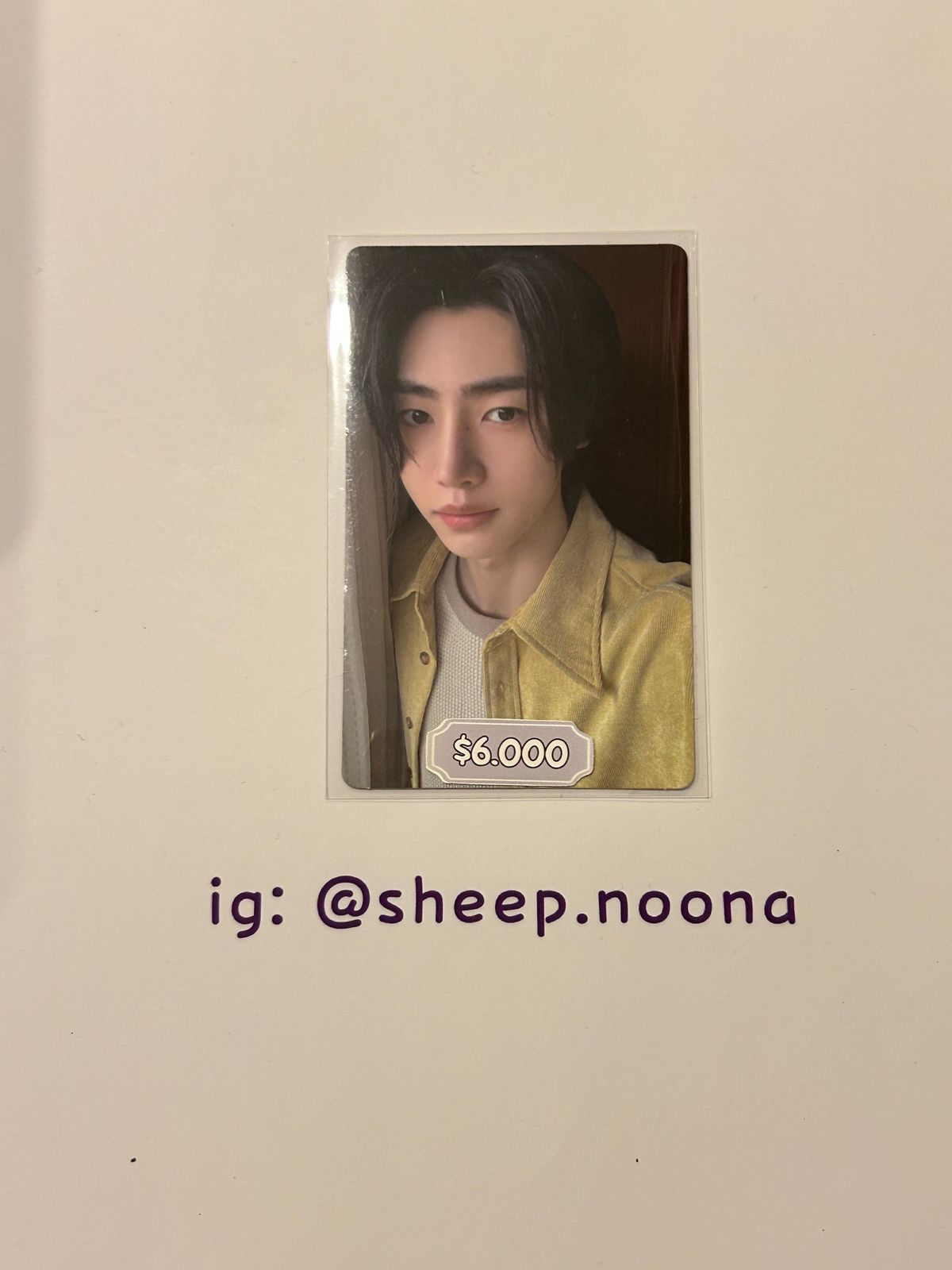 Photocards Sunghoon Enhypen