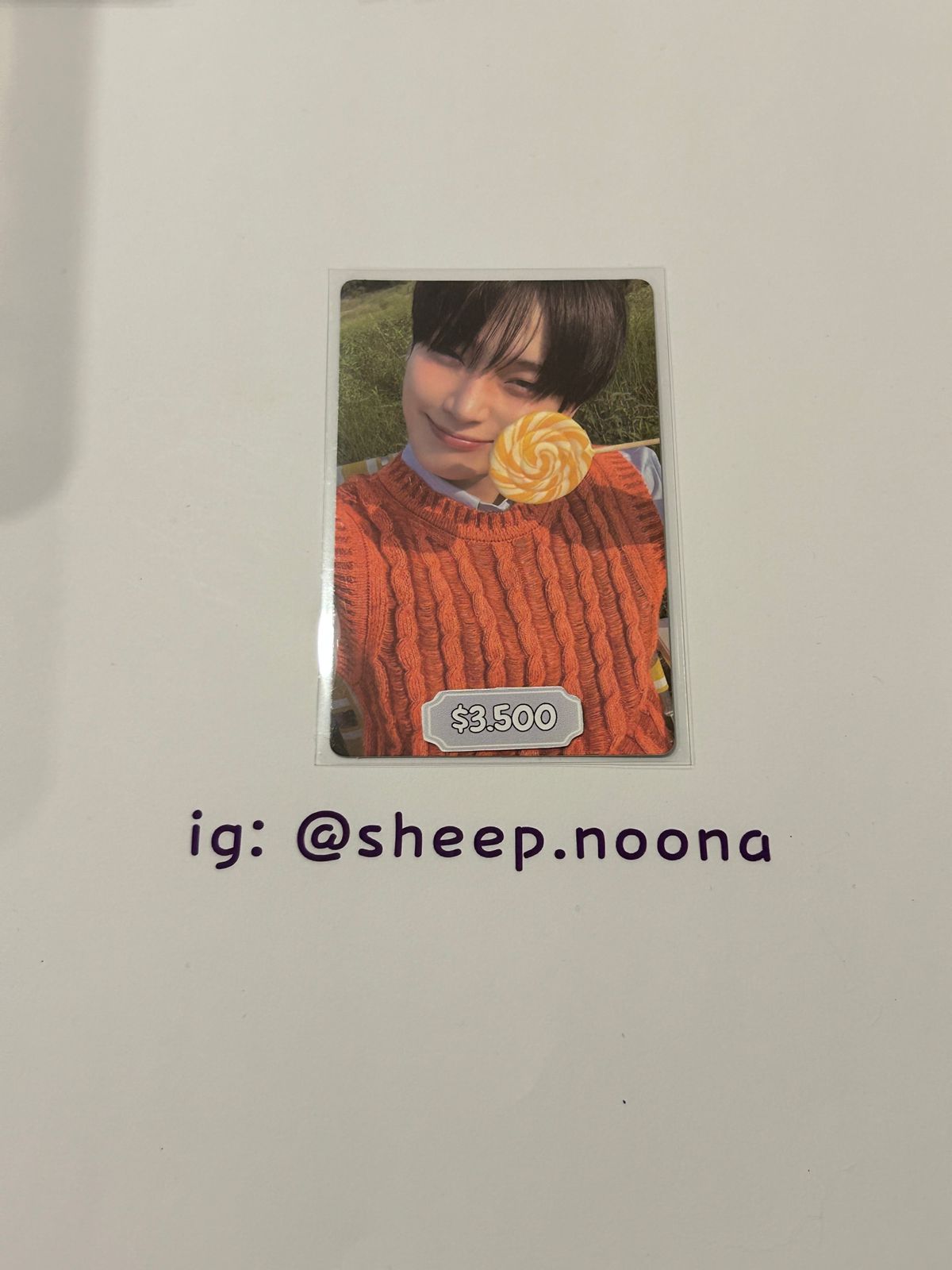 Photocards Sunoo Enhypen