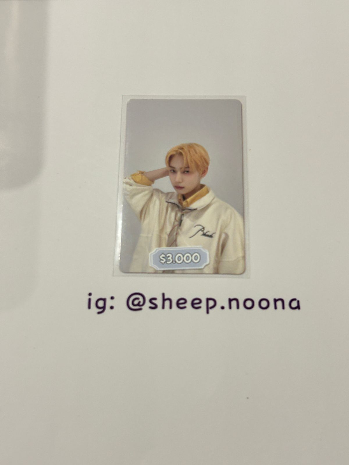 Photocards Sunoo Enhypen