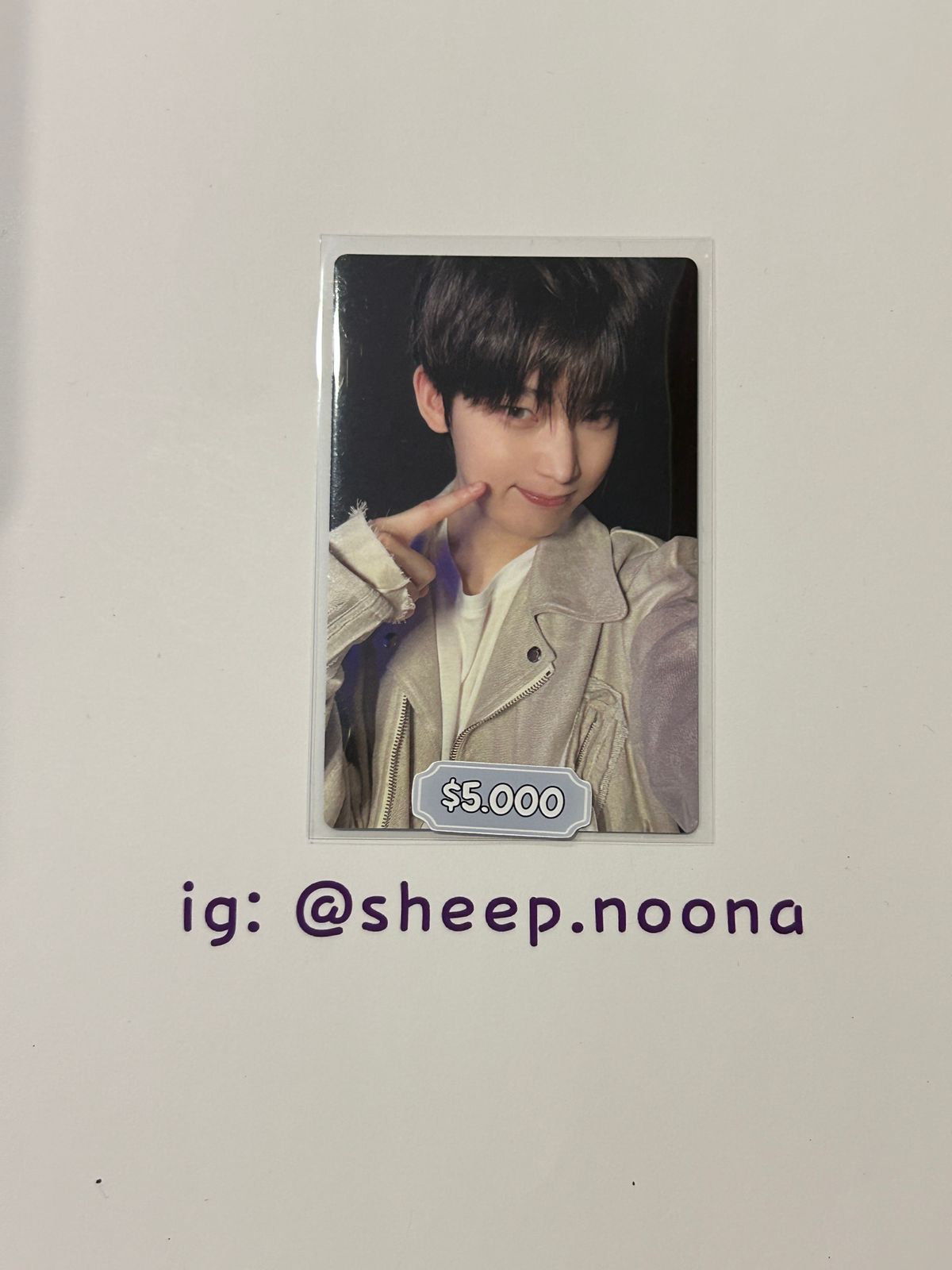 Photocards Sunoo Enhypen